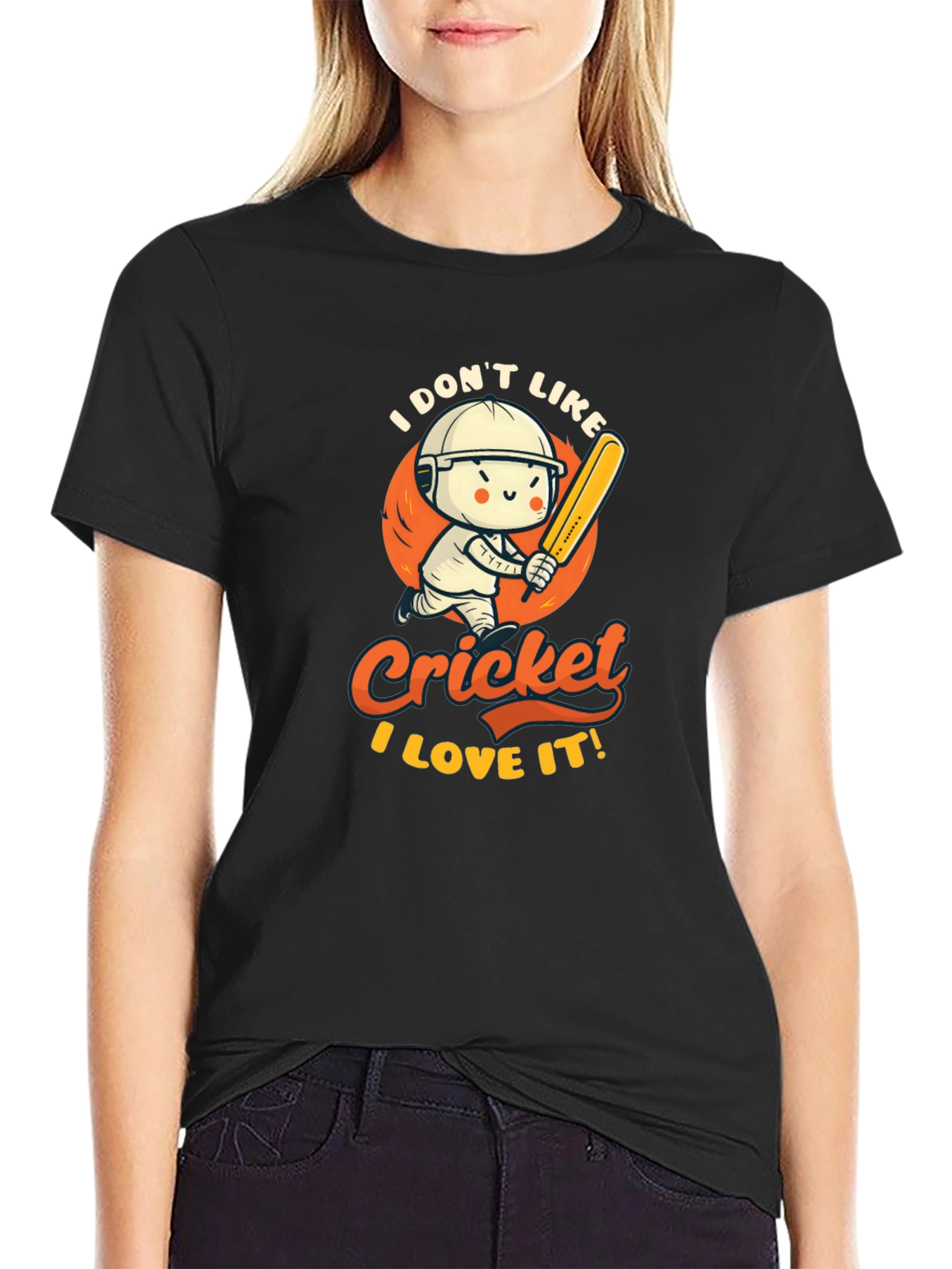 Cricket Lover Graphic T-Shirt - Sporty & Fun