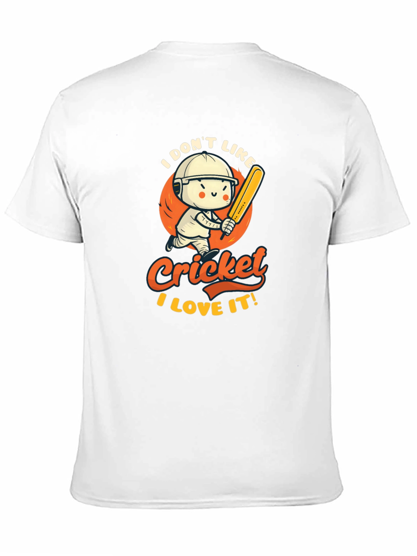 Cricket Lover Graphic T-Shirt - Sporty & Fun