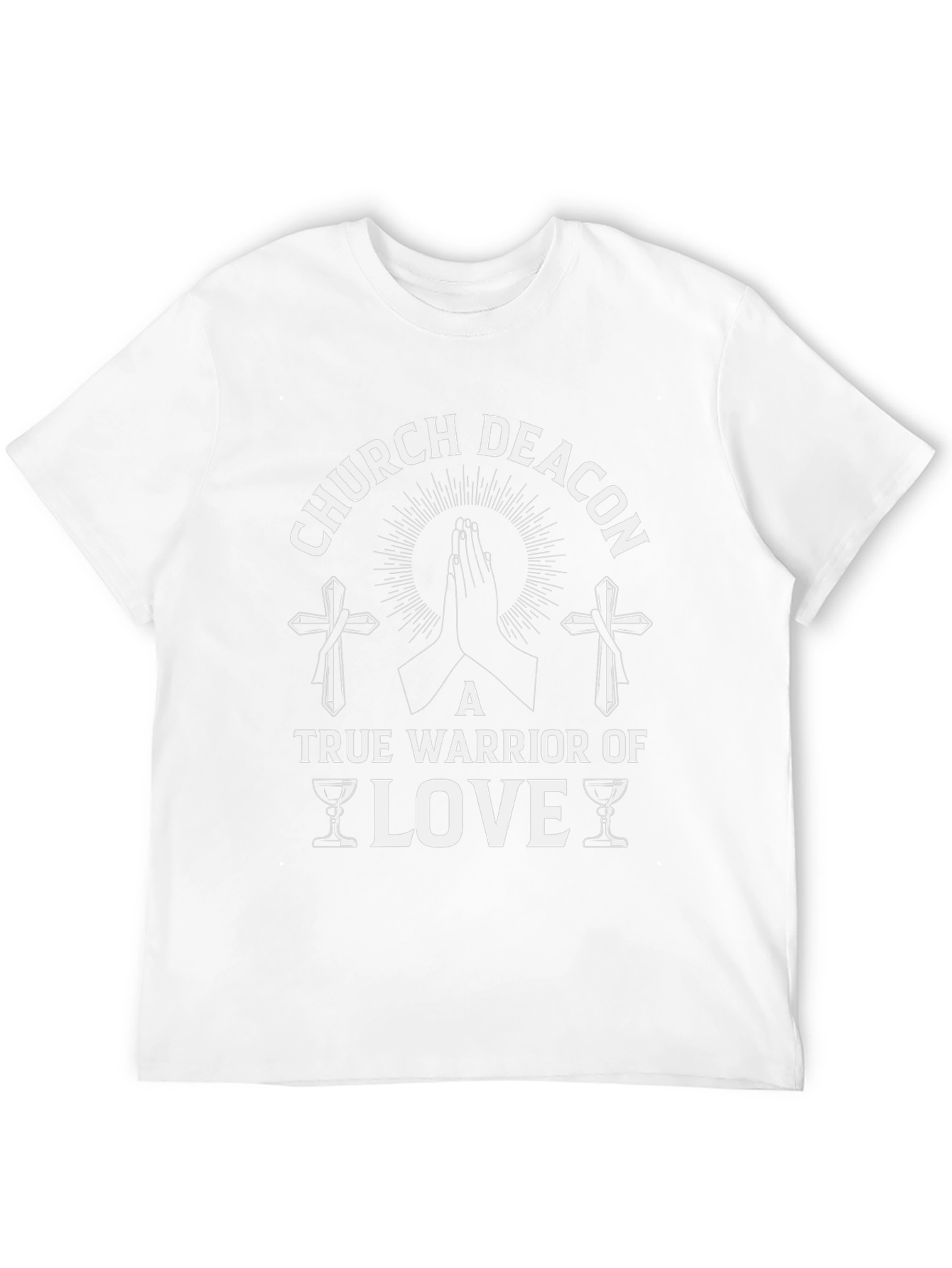 Church Deacon Warrior of Love T-Shirt