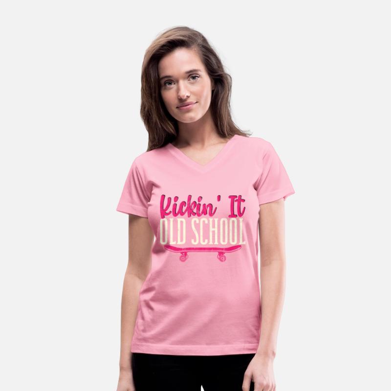 Kickin' It Old School Funny Skateboard Skateboarde