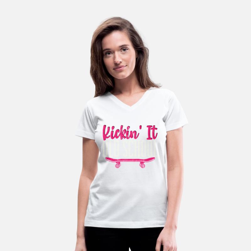 Kickin' It Old School Funny Skateboard Skateboarde
