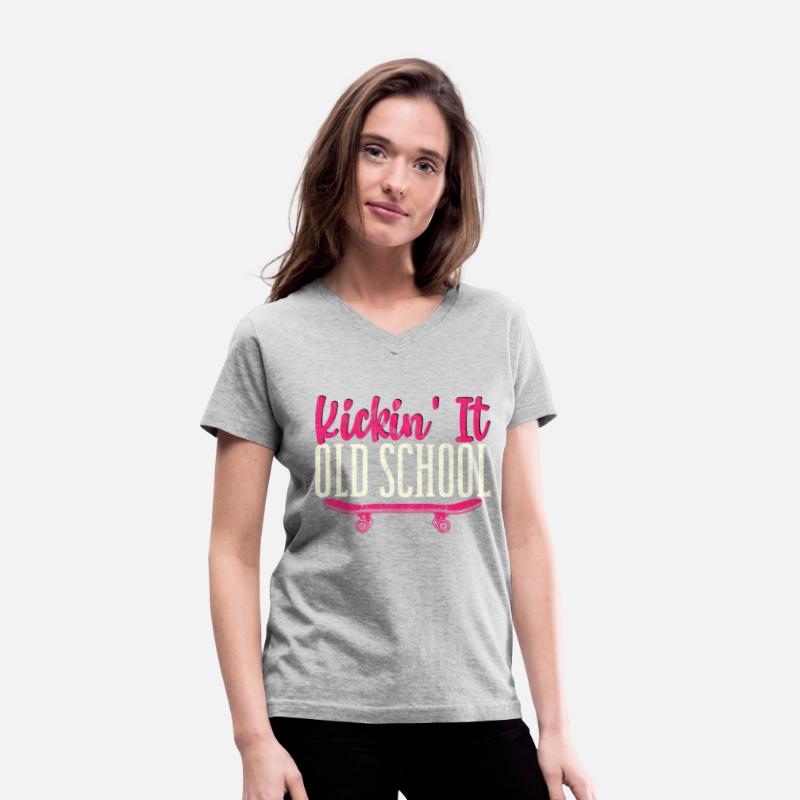 Kickin' It Old School Funny Skateboard Skateboarde