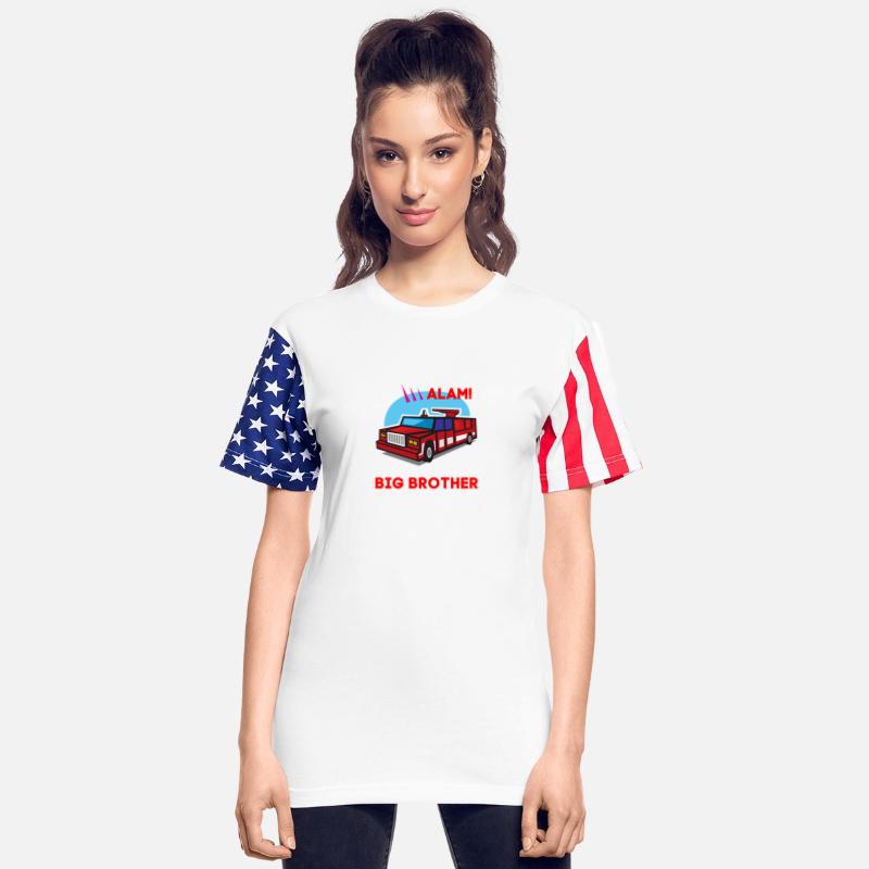 Kids Im going to be a big brother Shirt Firetruck