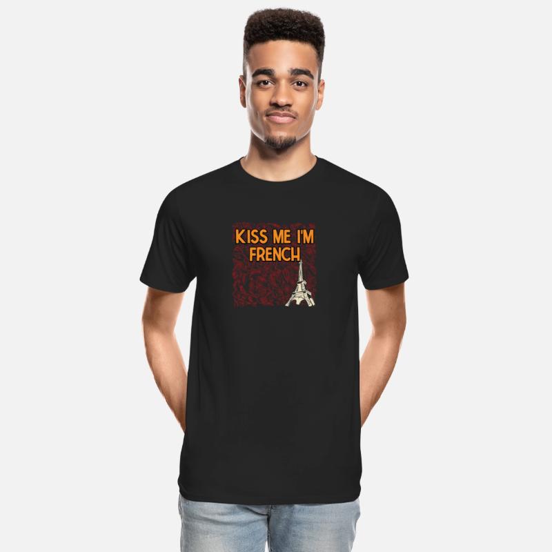 Kiss Me Im French Funny Couples Humor Lovers