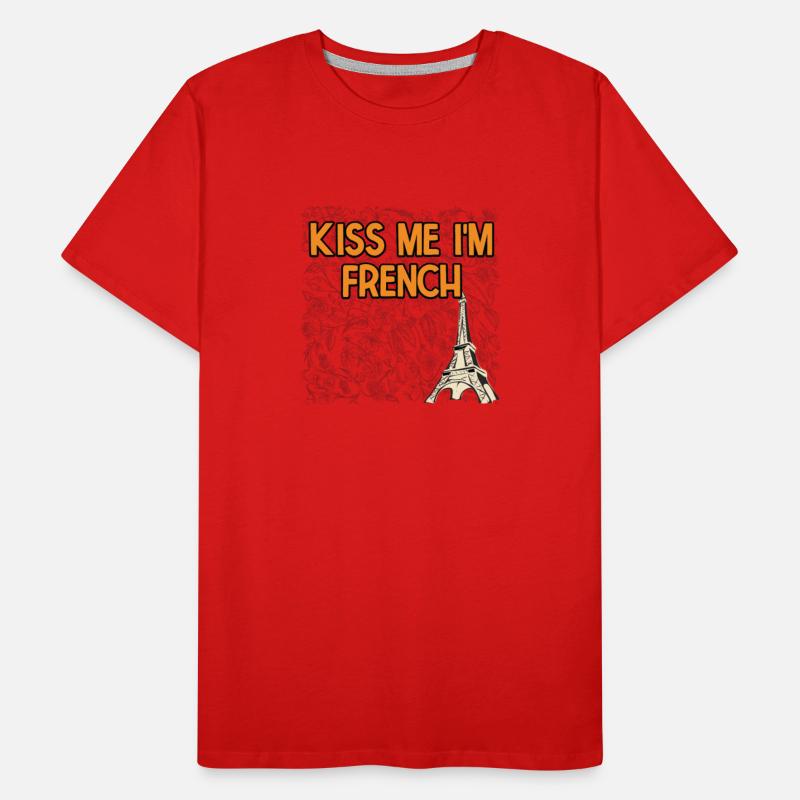 Kiss Me Im French Funny Couples Humor Lovers