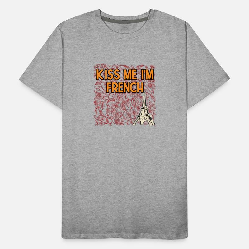 Kiss Me Im French Funny Couples Humor Lovers