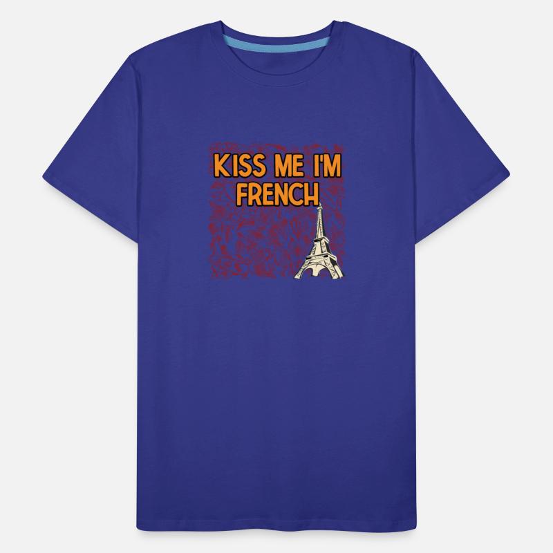 Kiss Me Im French Funny Couples Humor Lovers