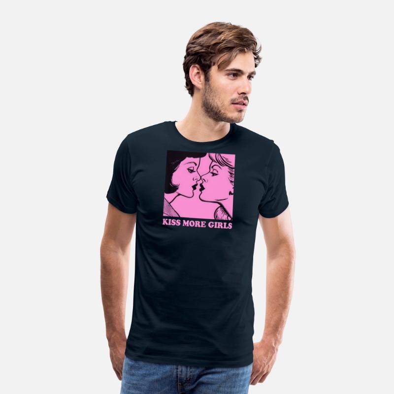 Kiss More Girls - Sapphic Gay Girls Lesbian Pride