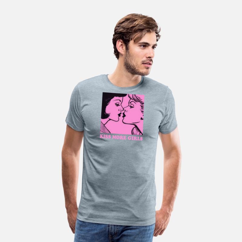 Kiss More Girls - Sapphic Gay Girls Lesbian Pride