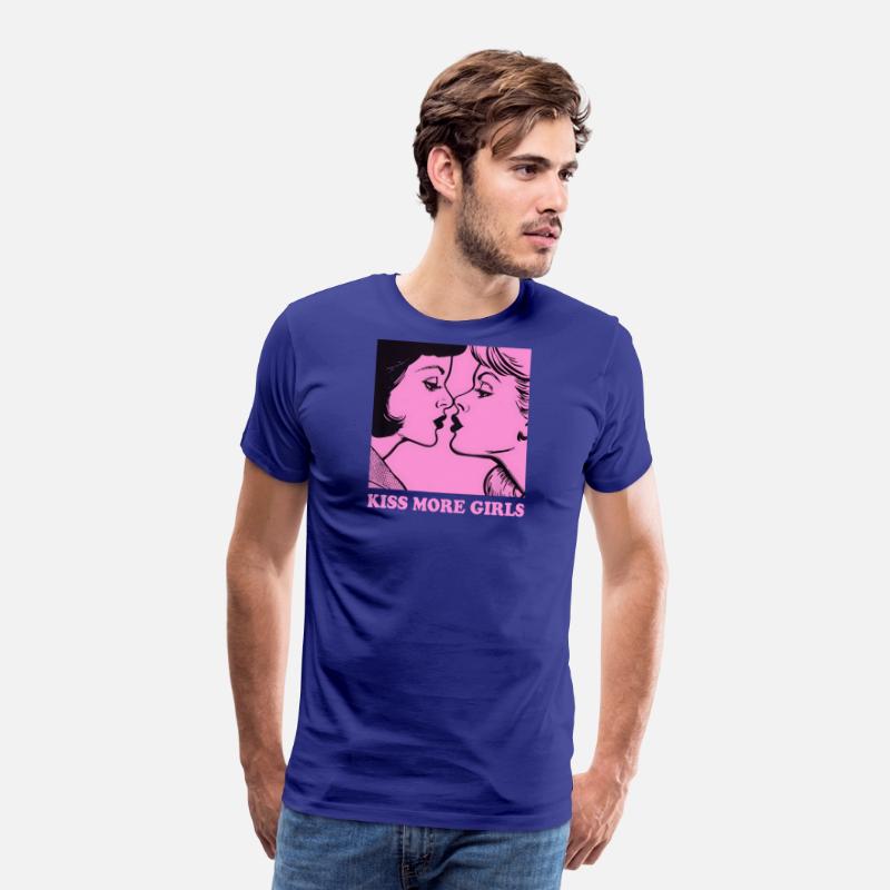 Kiss More Girls - Sapphic Gay Girls Lesbian Pride