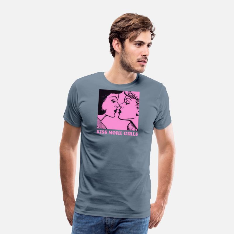 Kiss More Girls - Sapphic Gay Girls Lesbian Pride