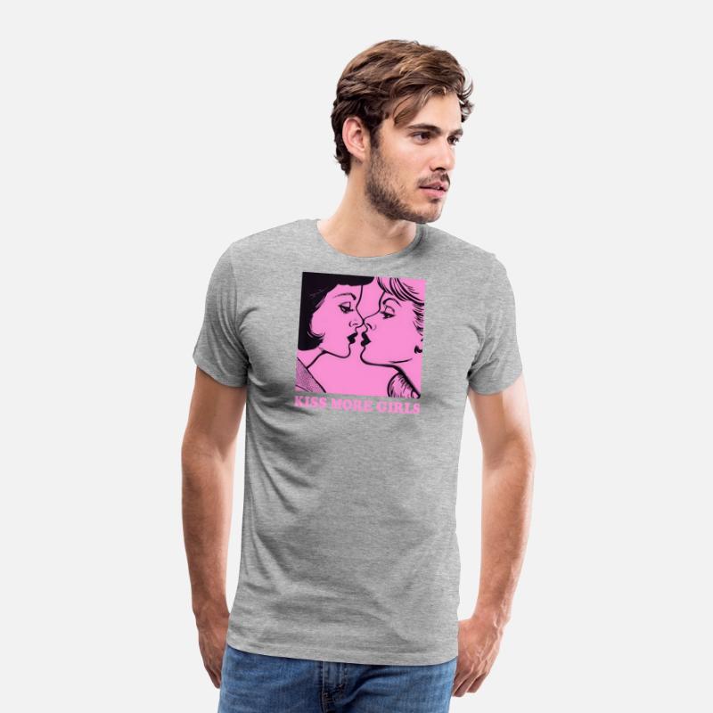 Kiss More Girls - Sapphic Gay Girls Lesbian Pride