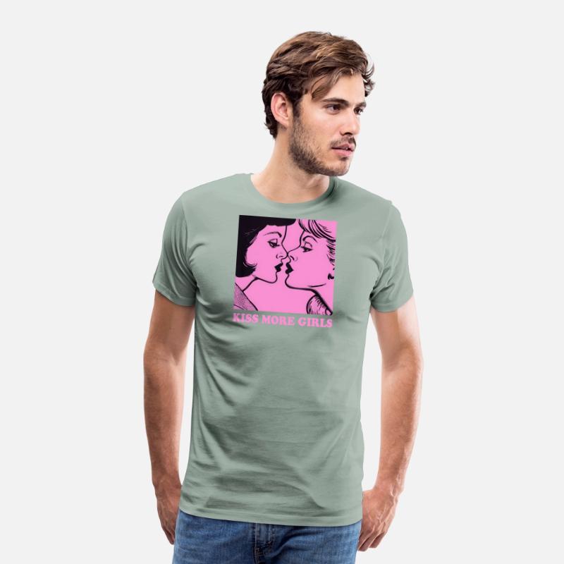 Kiss More Girls - Sapphic Gay Girls Lesbian Pride
