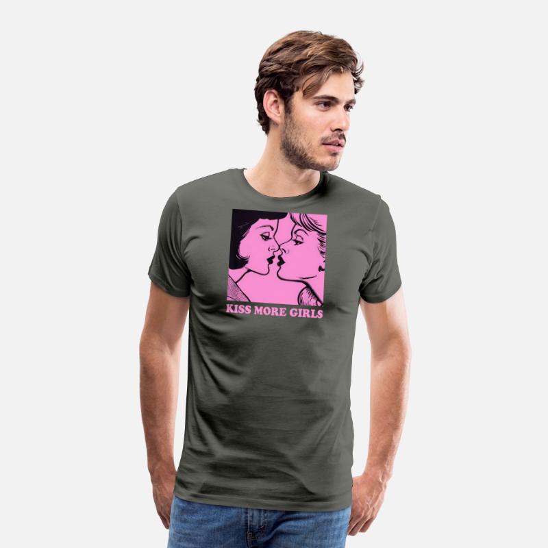 Kiss More Girls - Sapphic Gay Girls Lesbian Pride
