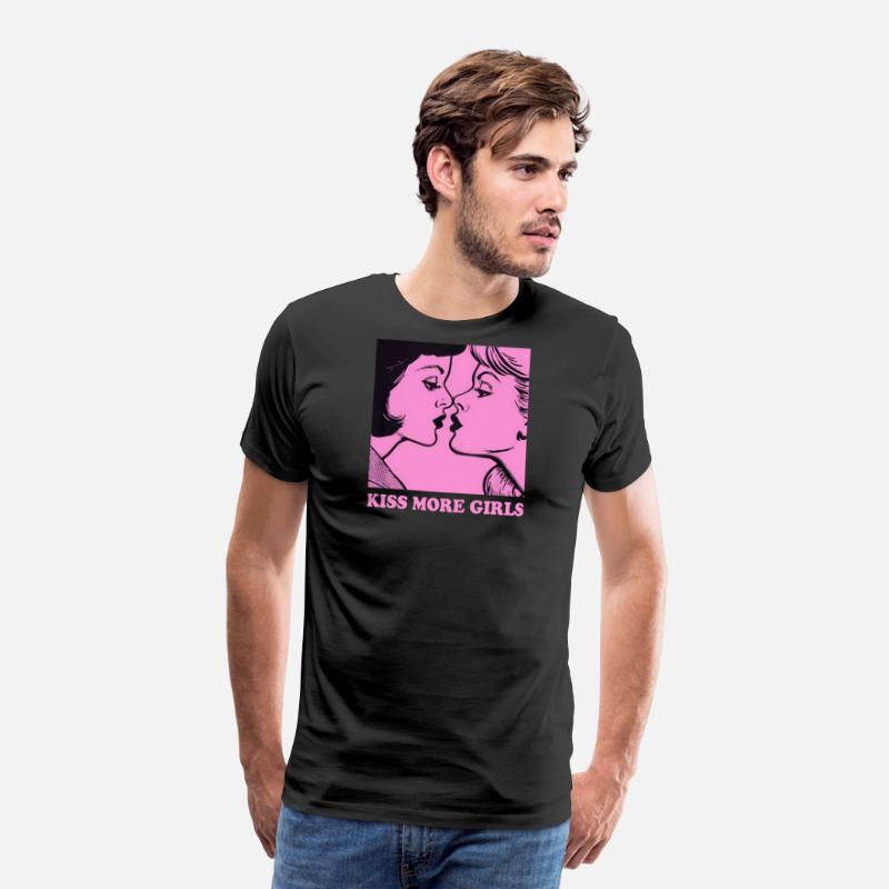 Kiss More Girls - Sapphic Gay Girls Lesbian Pride