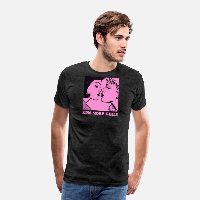 Kiss More Girls - Sapphic Gay Girls Lesbian Pride