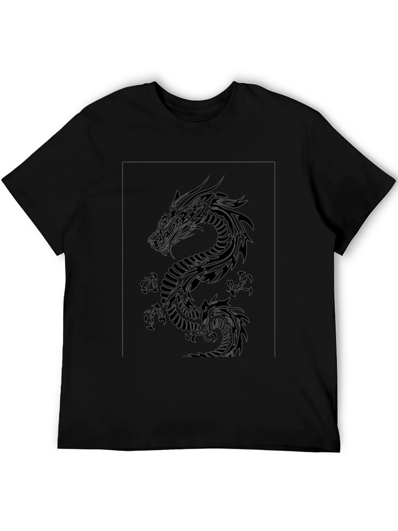 Dragon Tattoo Graphic T-Shirt - Mens