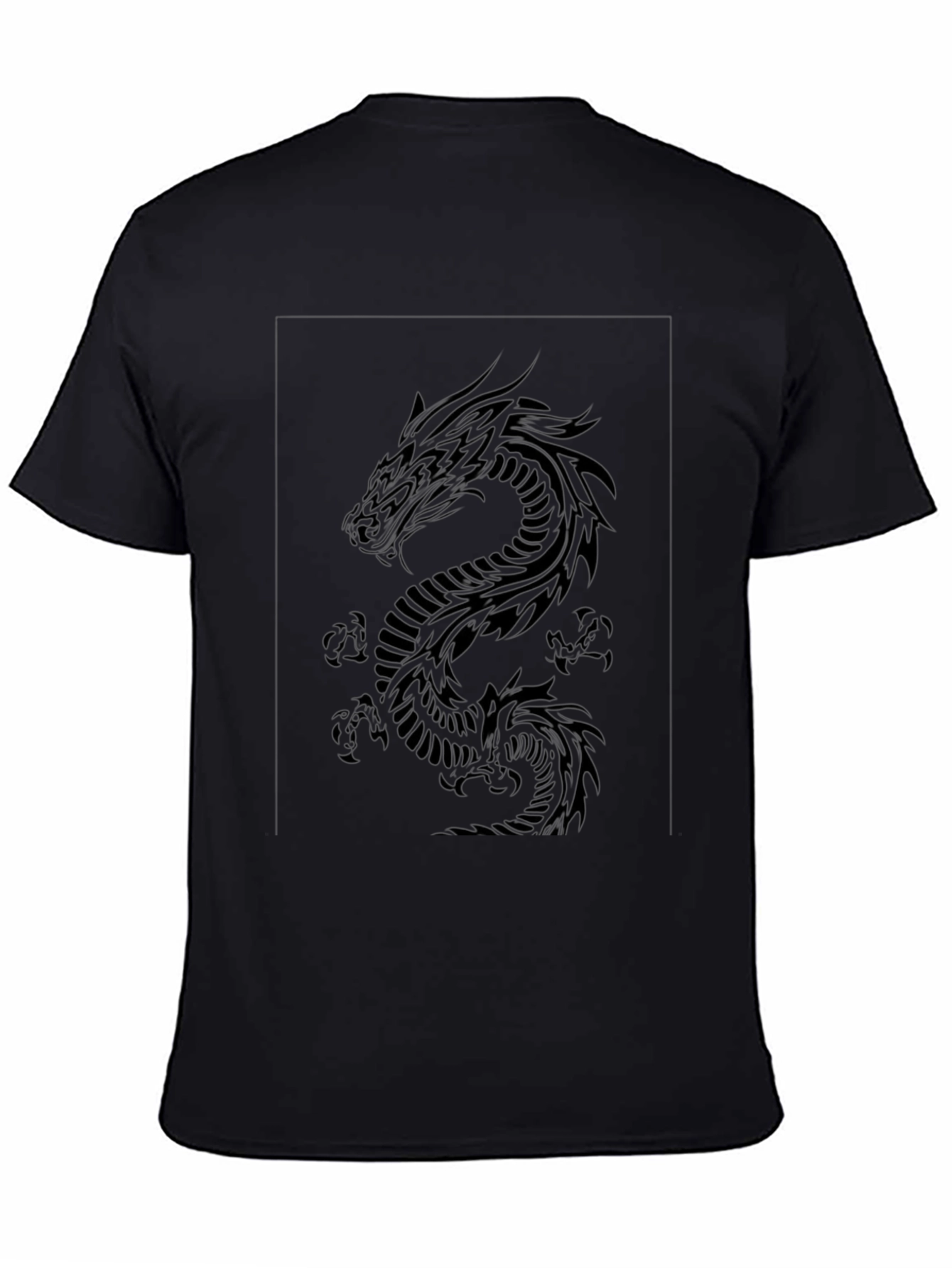Dragon Tattoo Graphic T-Shirt - Mens