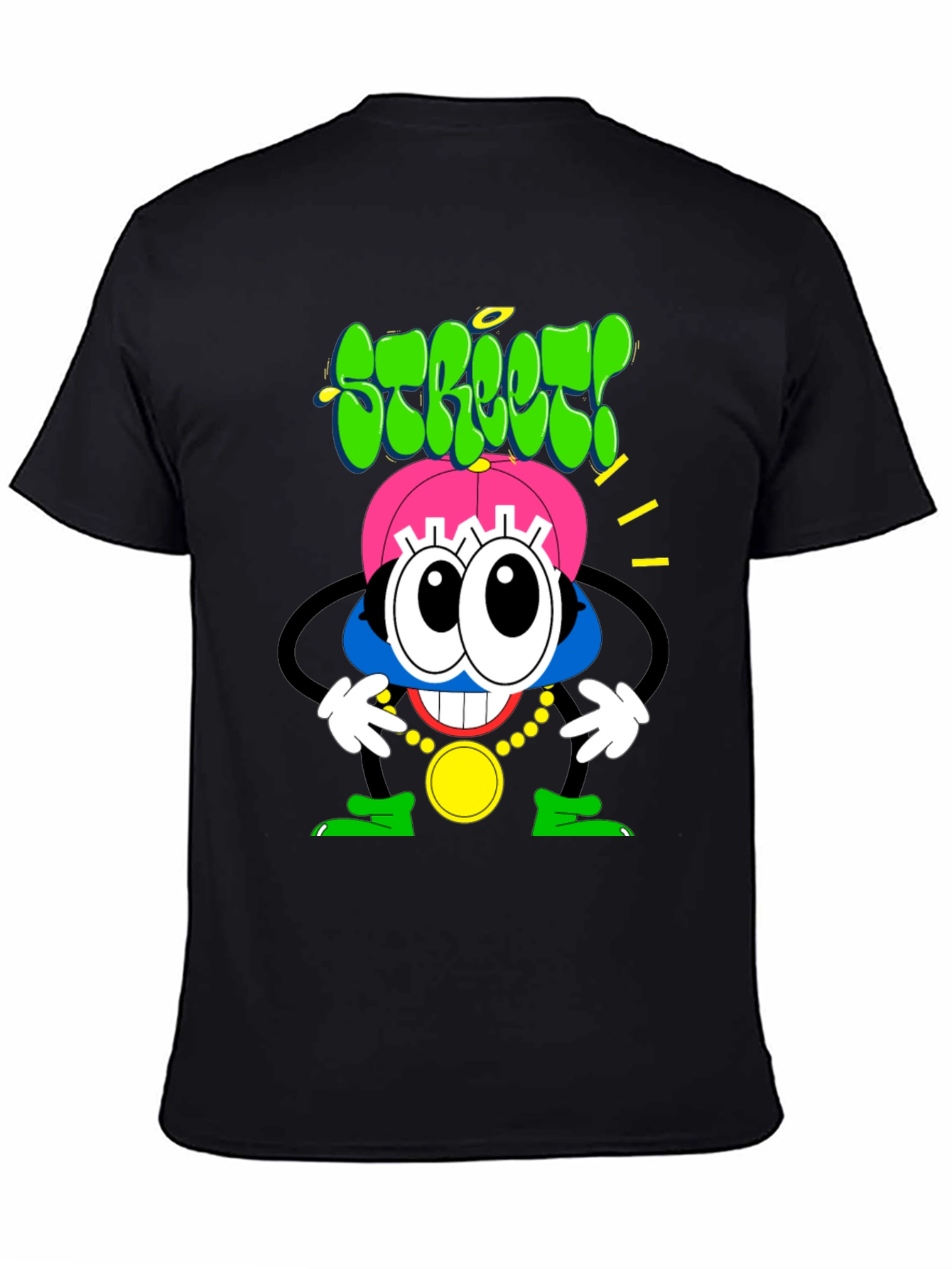 Street Cartoon Character T-Shirt