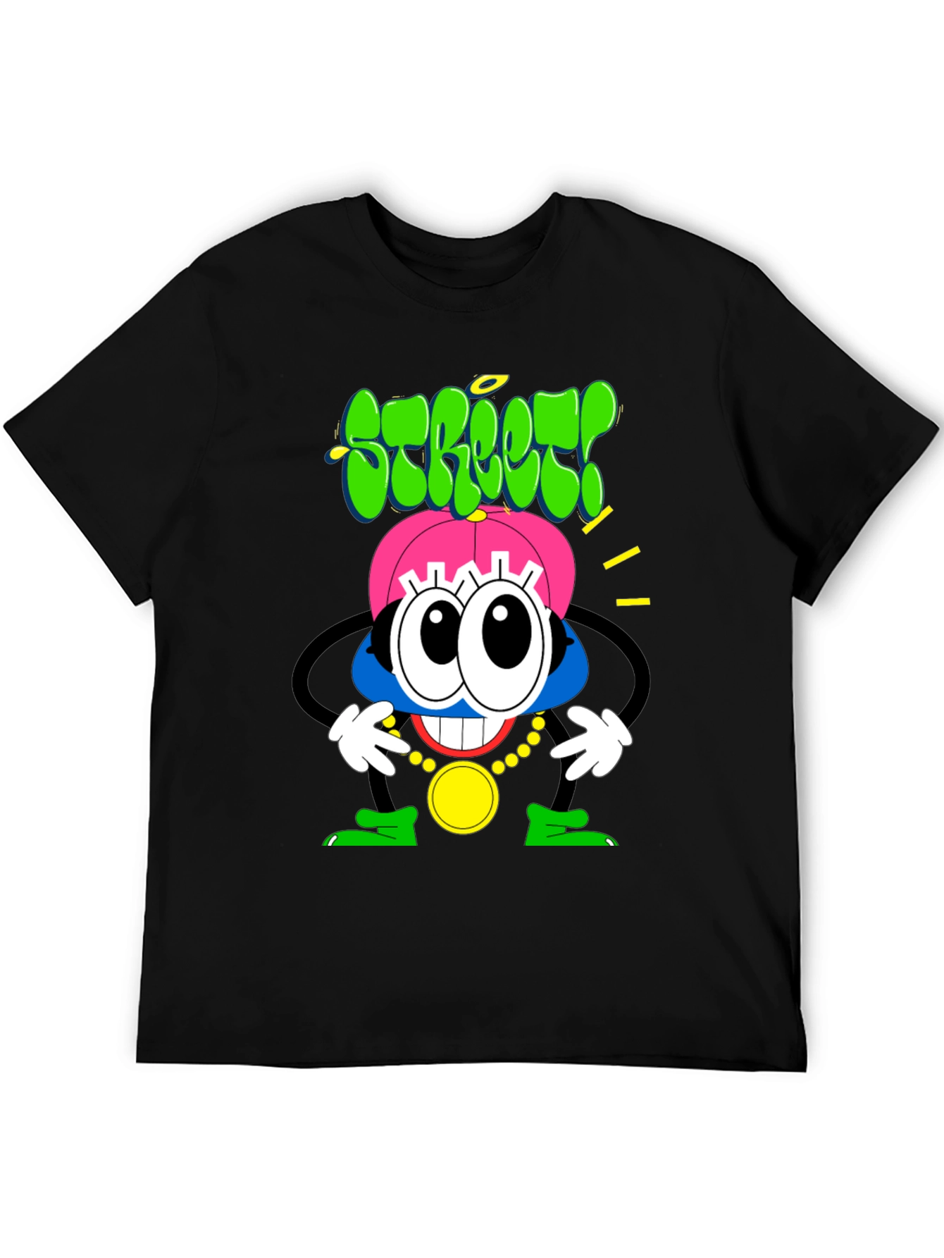 Street Cartoon Character T-Shirt