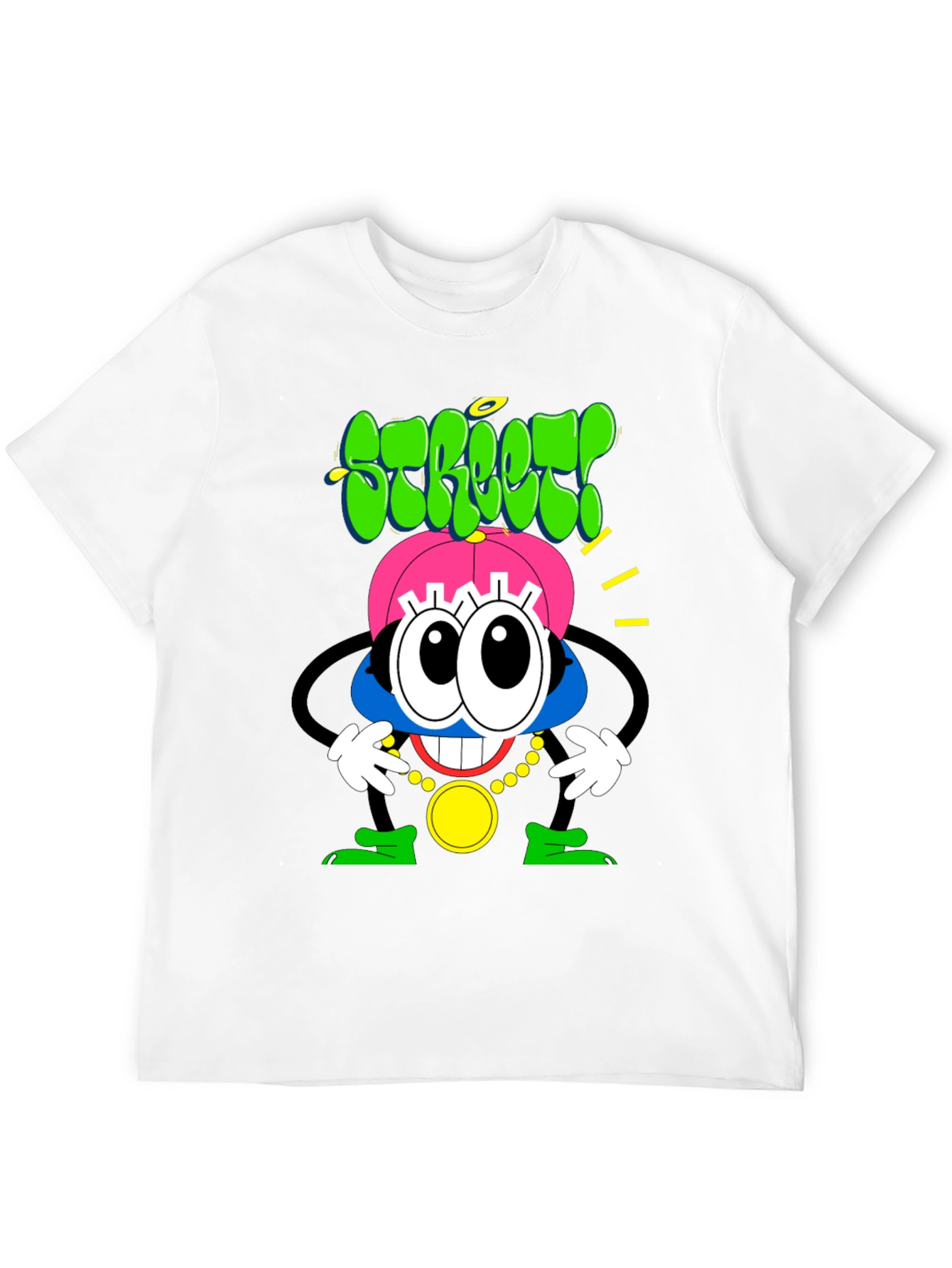 Street Cartoon Character T-Shirt
