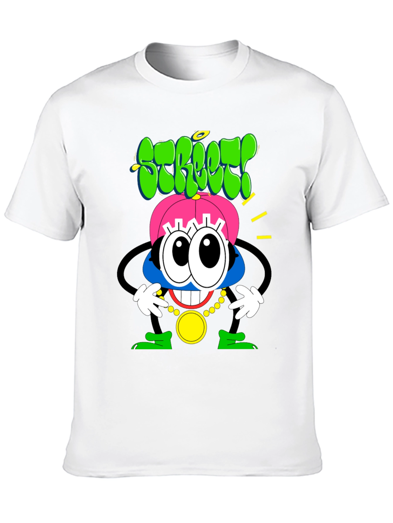 Street Cartoon Character T-Shirt