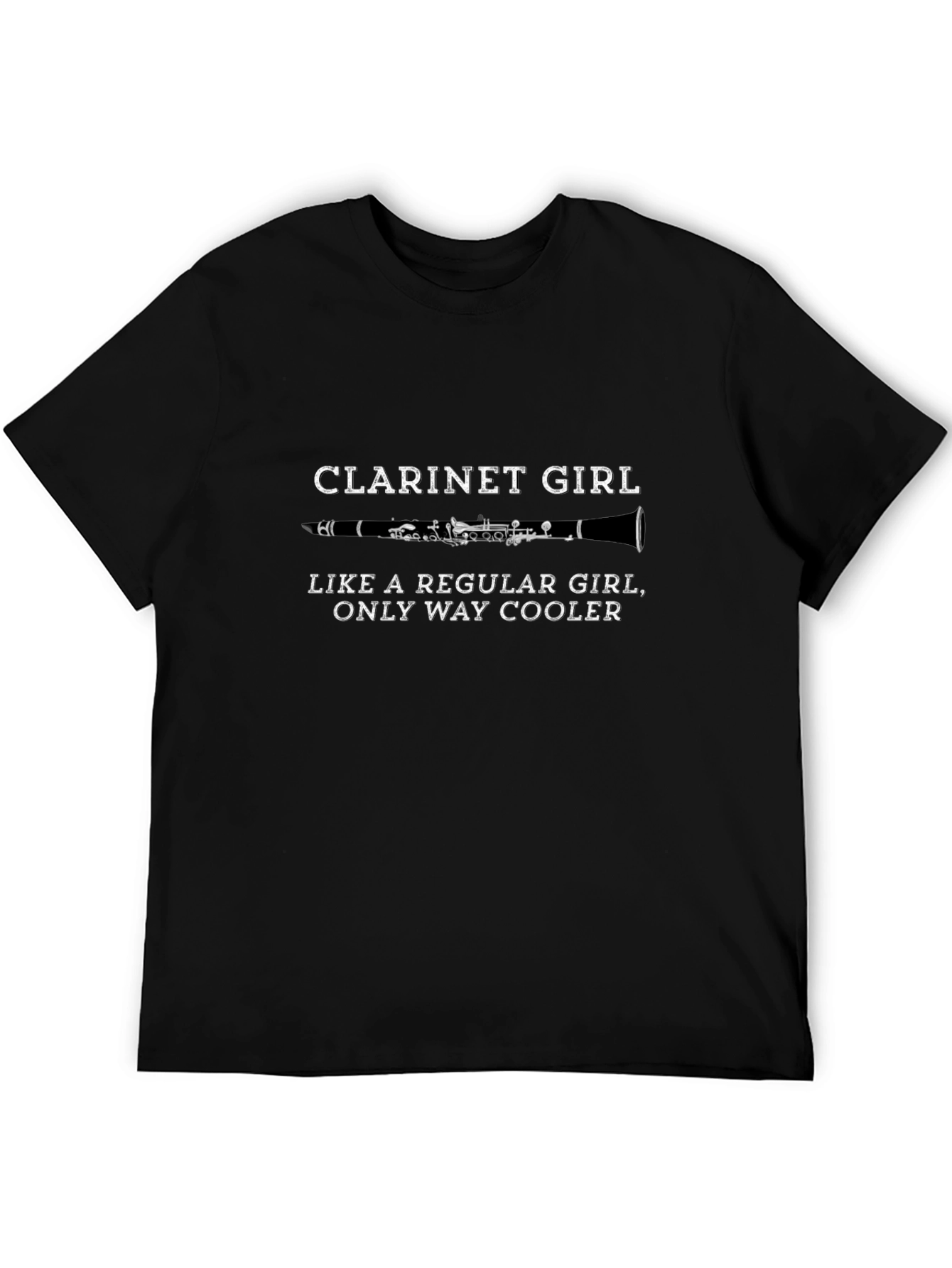 Clarinets Girls T-Shirt Black