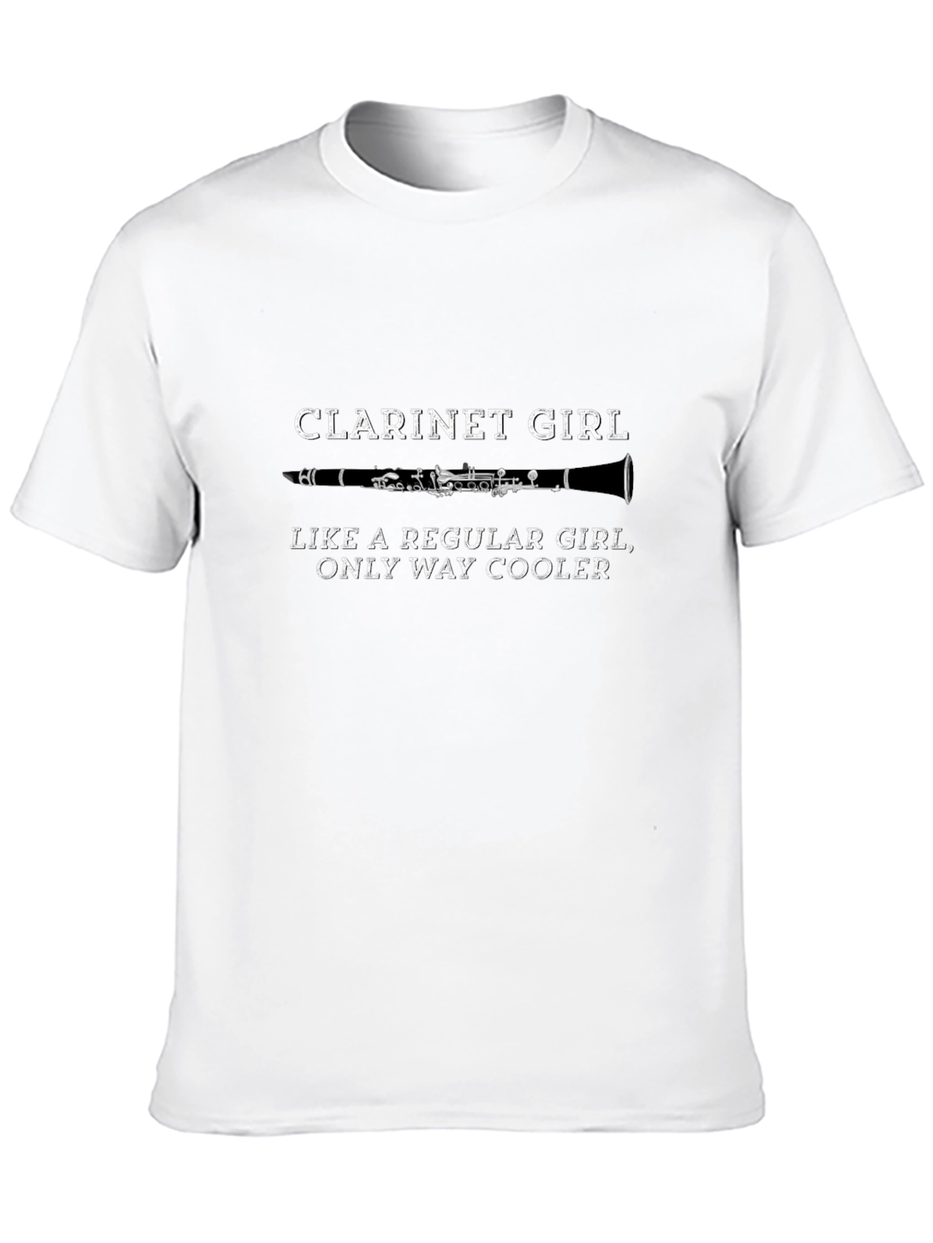 Clarinets Girls T-Shirt Black