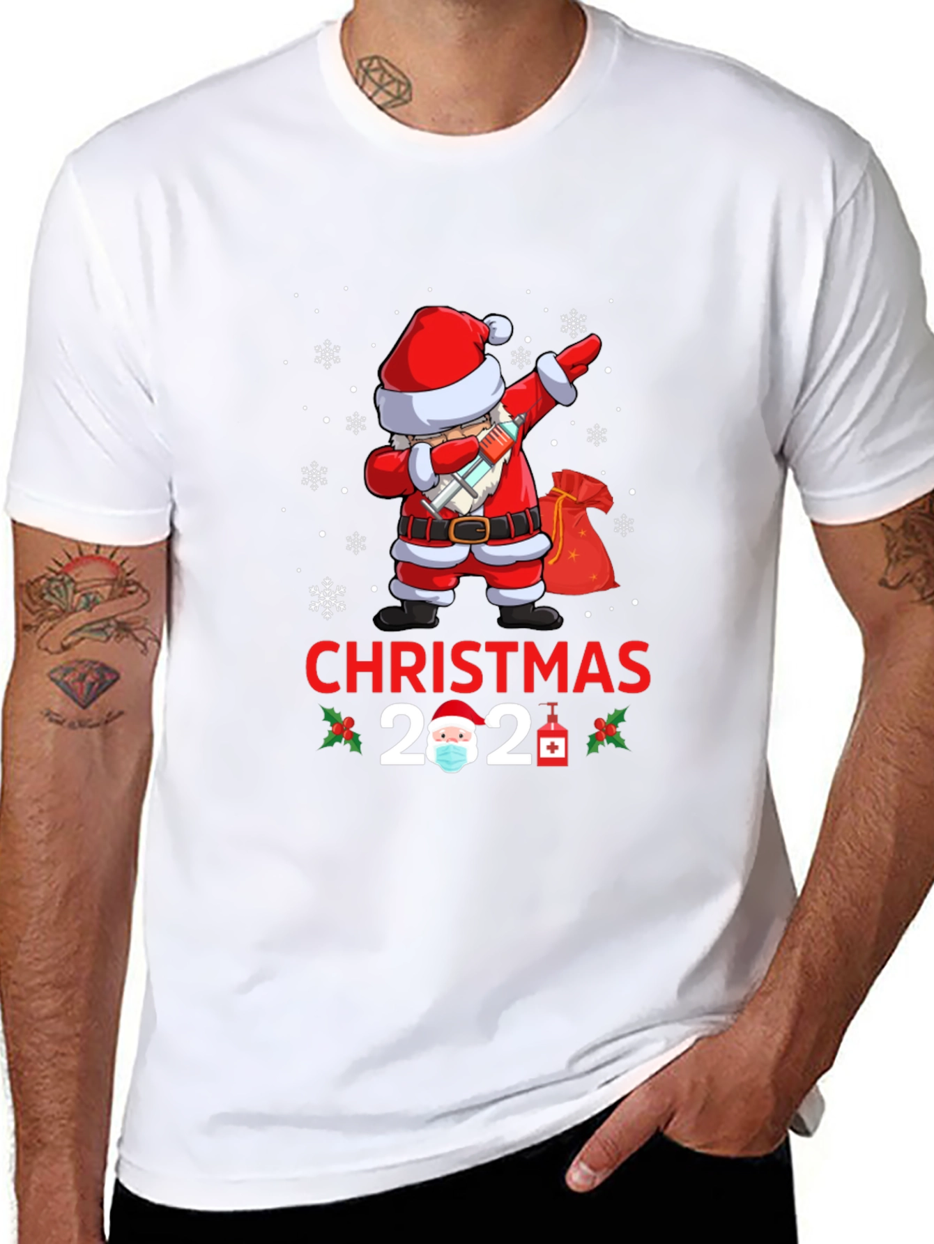 Christmas 2020 Santa Dabbing T-Shirt