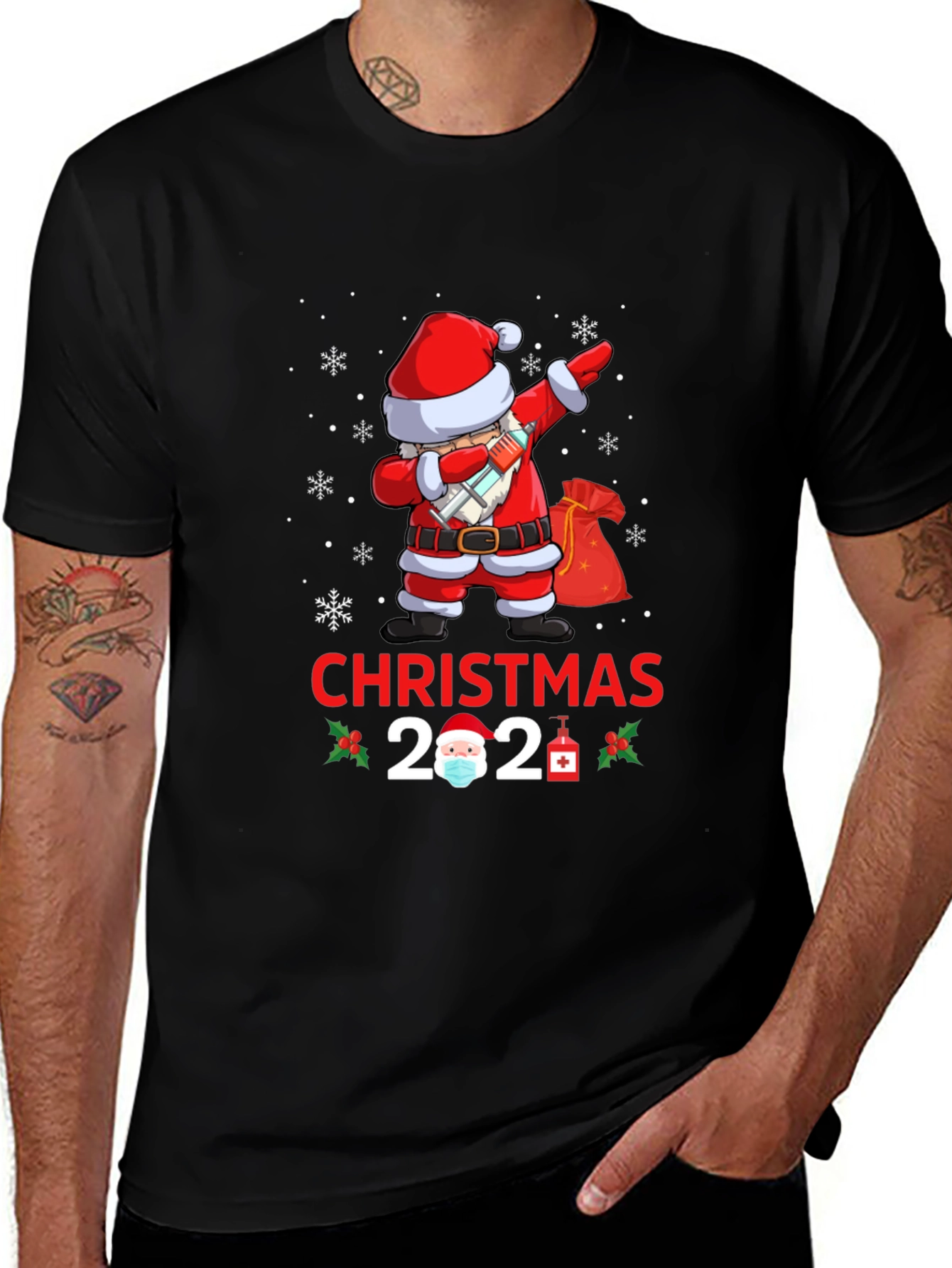 Christmas 2020 Santa Dabbing T-Shirt