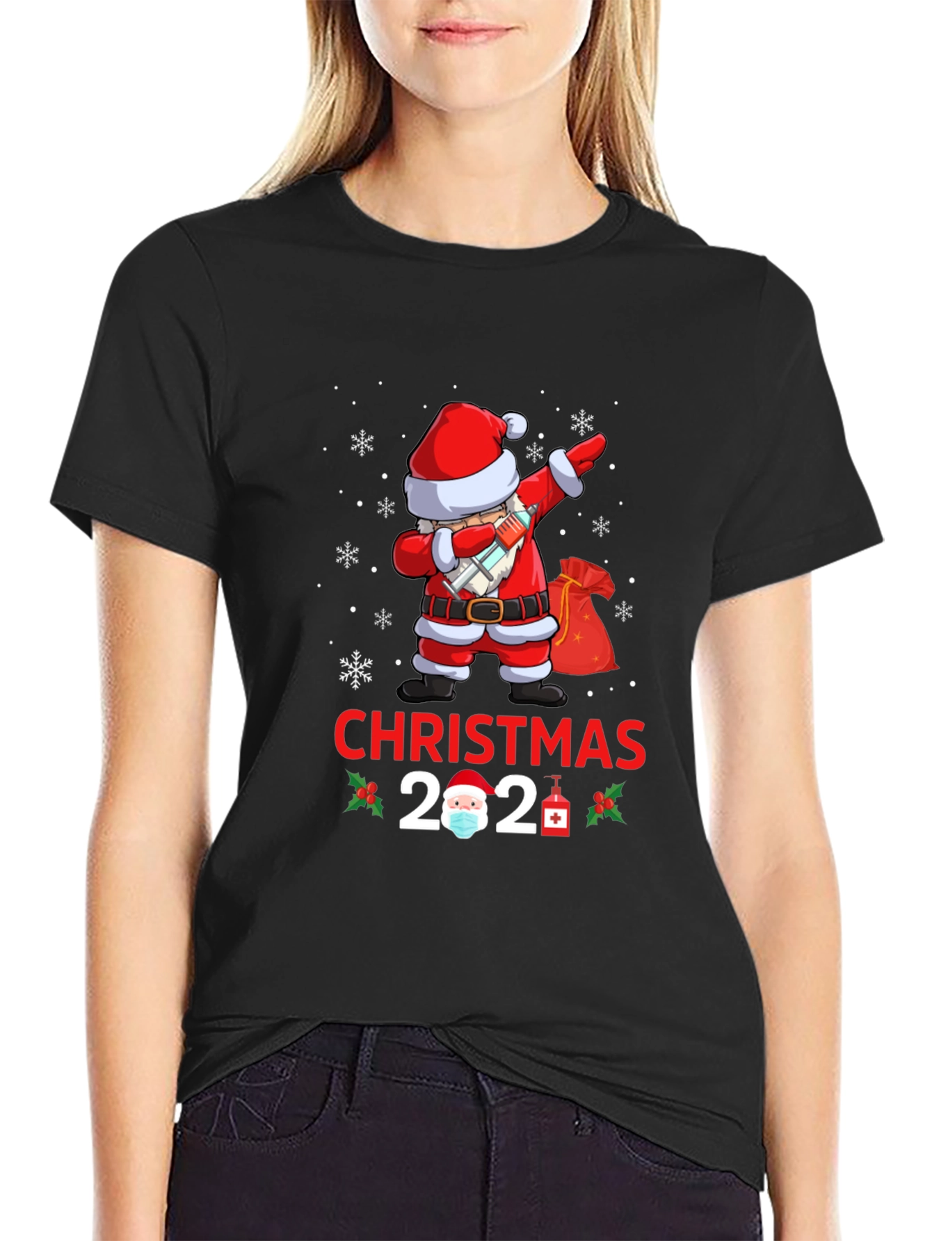 Christmas 2020 Santa Dabbing T-Shirt