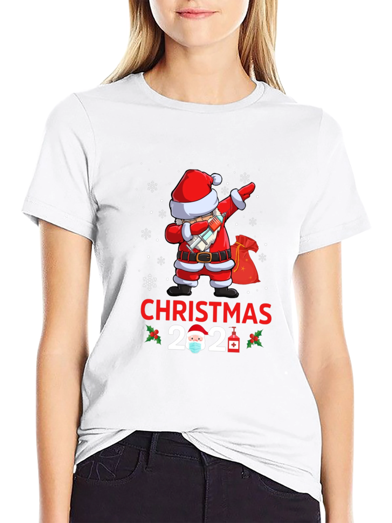 Christmas 2020 Santa Dabbing T-Shirt