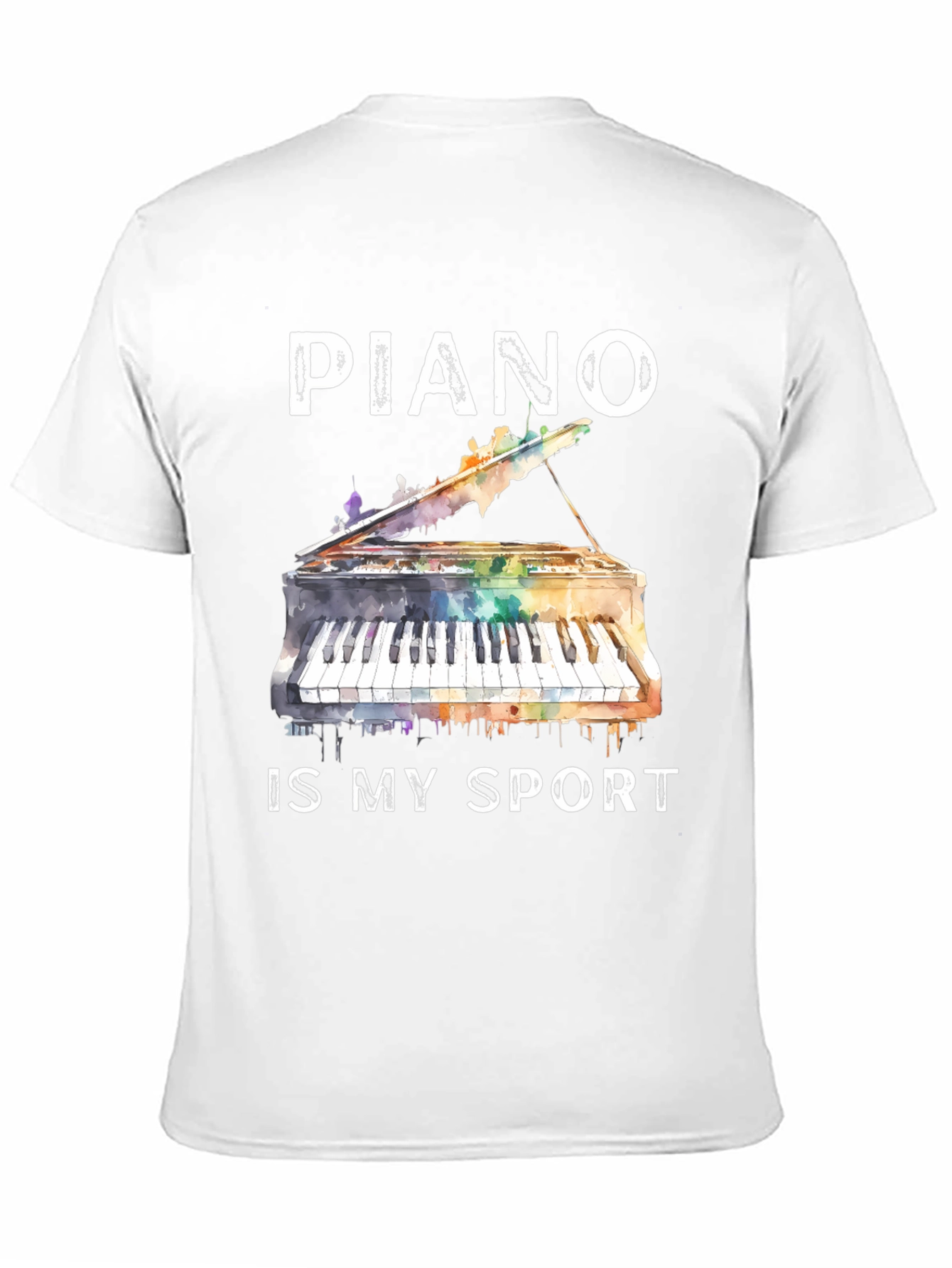 Piano Is My Sport Graphic T-Shirt