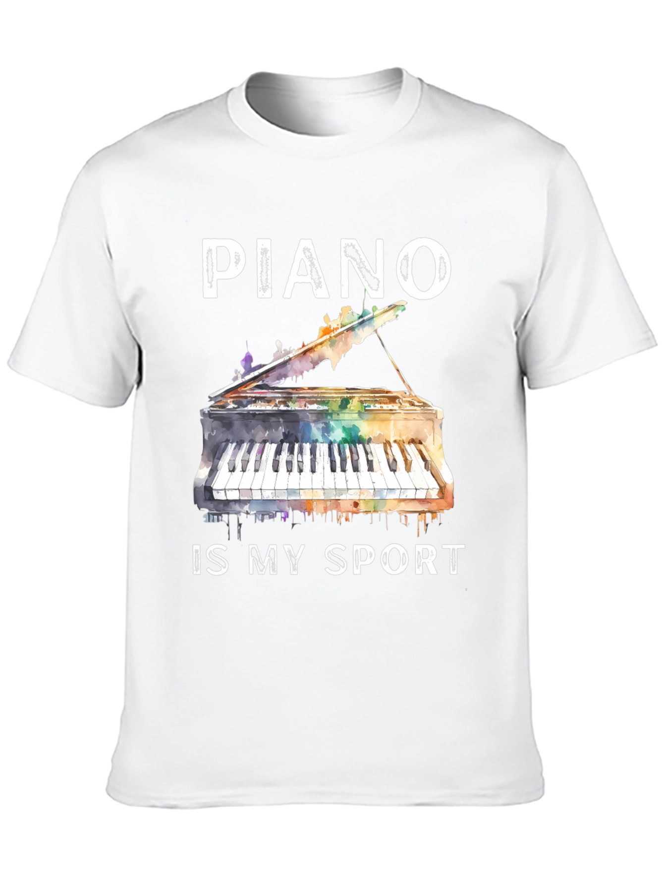 Piano Is My Sport Graphic T-Shirt