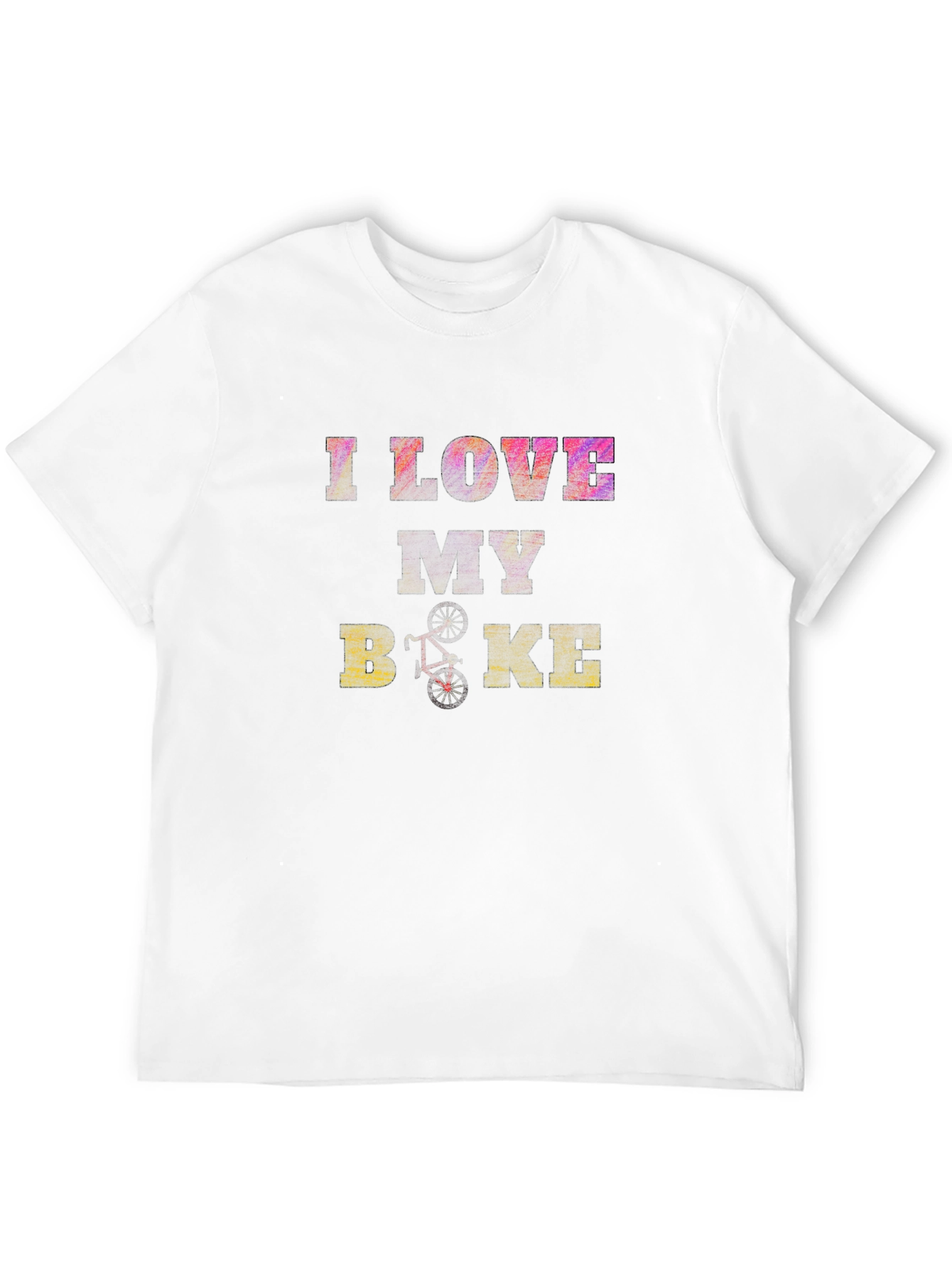 I Love My Bike Graphic Tee - Black T-Shirt