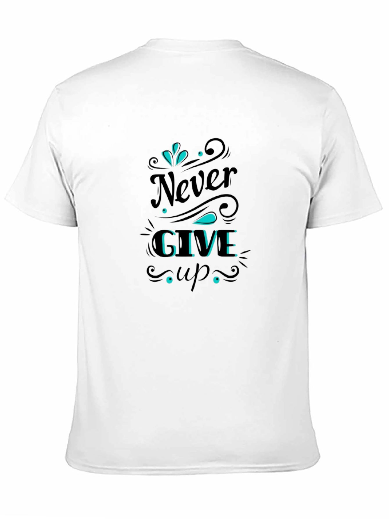 Never Give Up Graphic T-Shirt