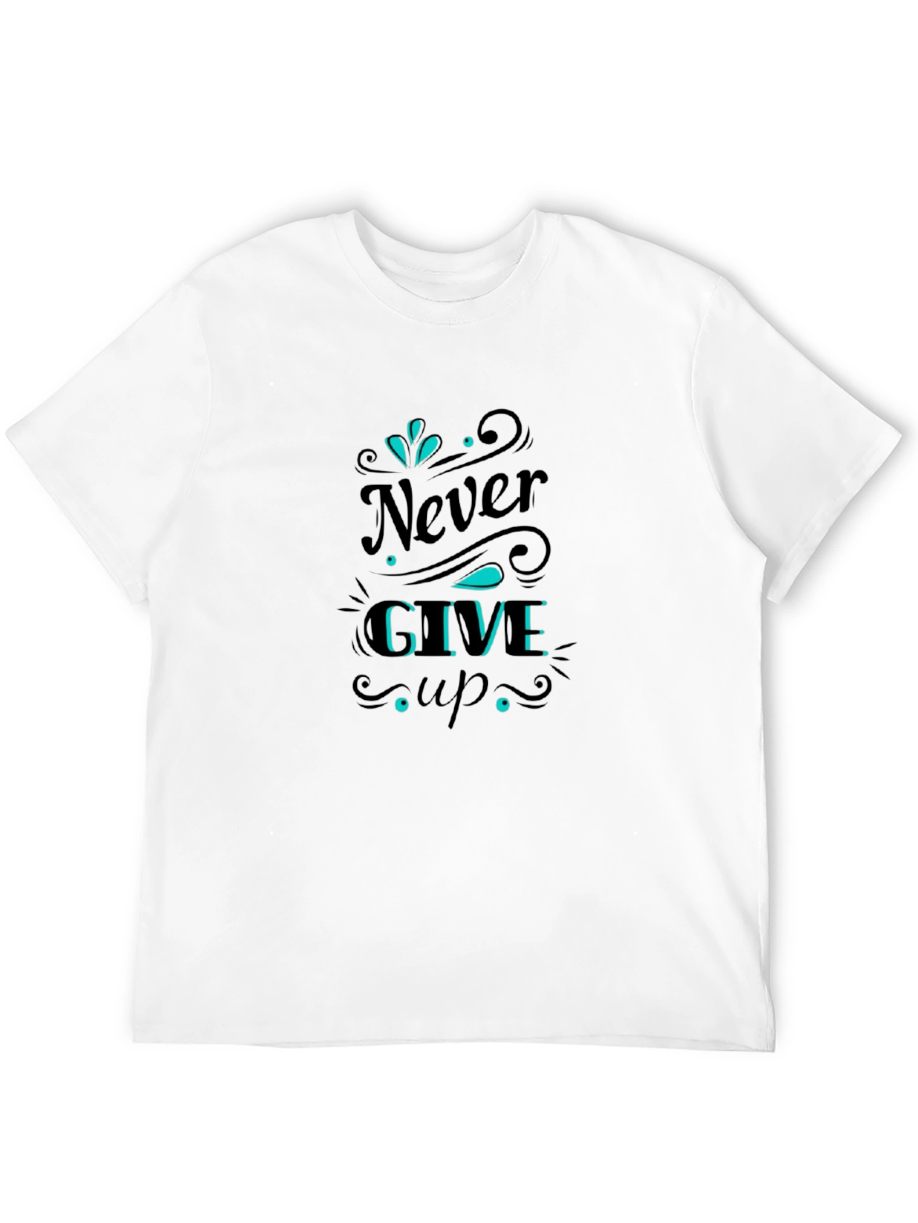 Never Give Up Graphic T-Shirt
