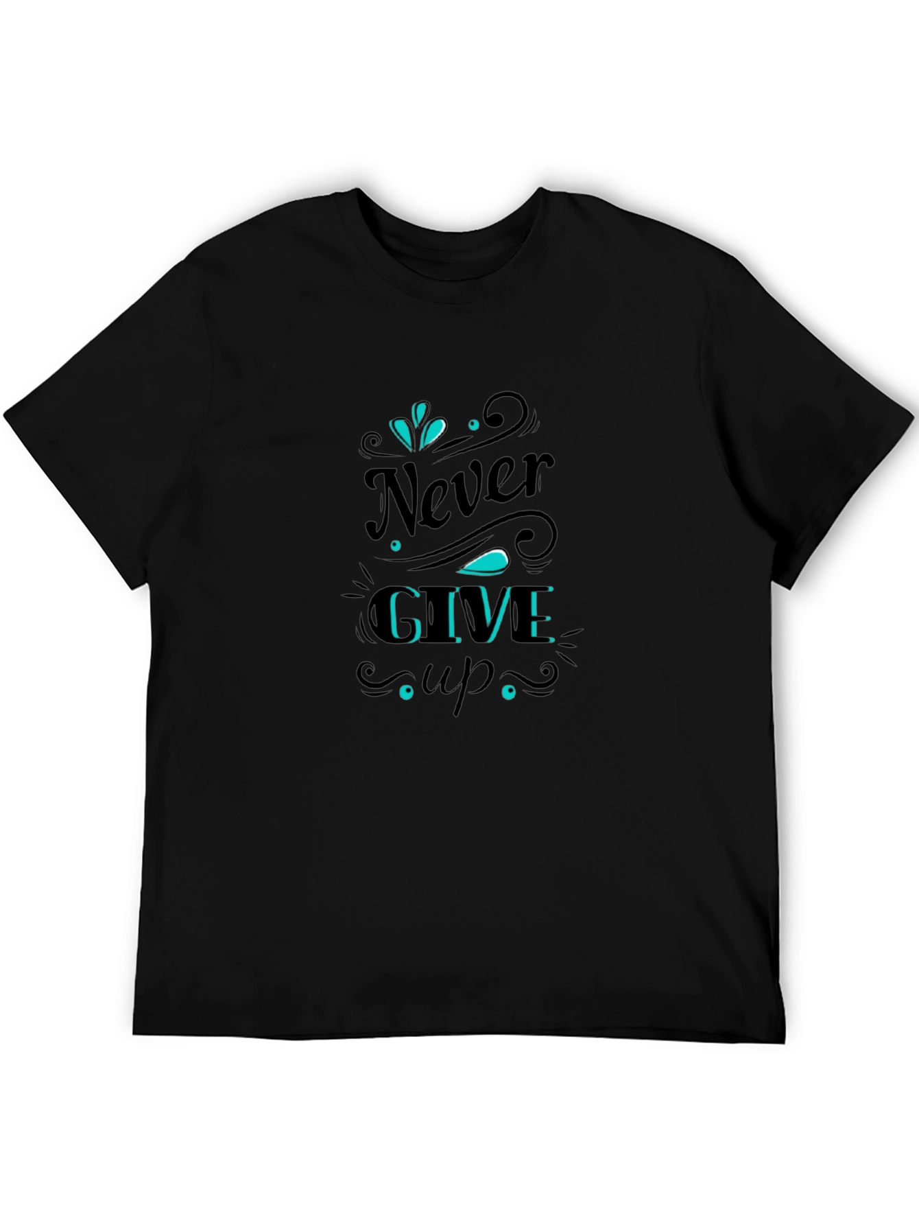 Never Give Up Graphic T-Shirt