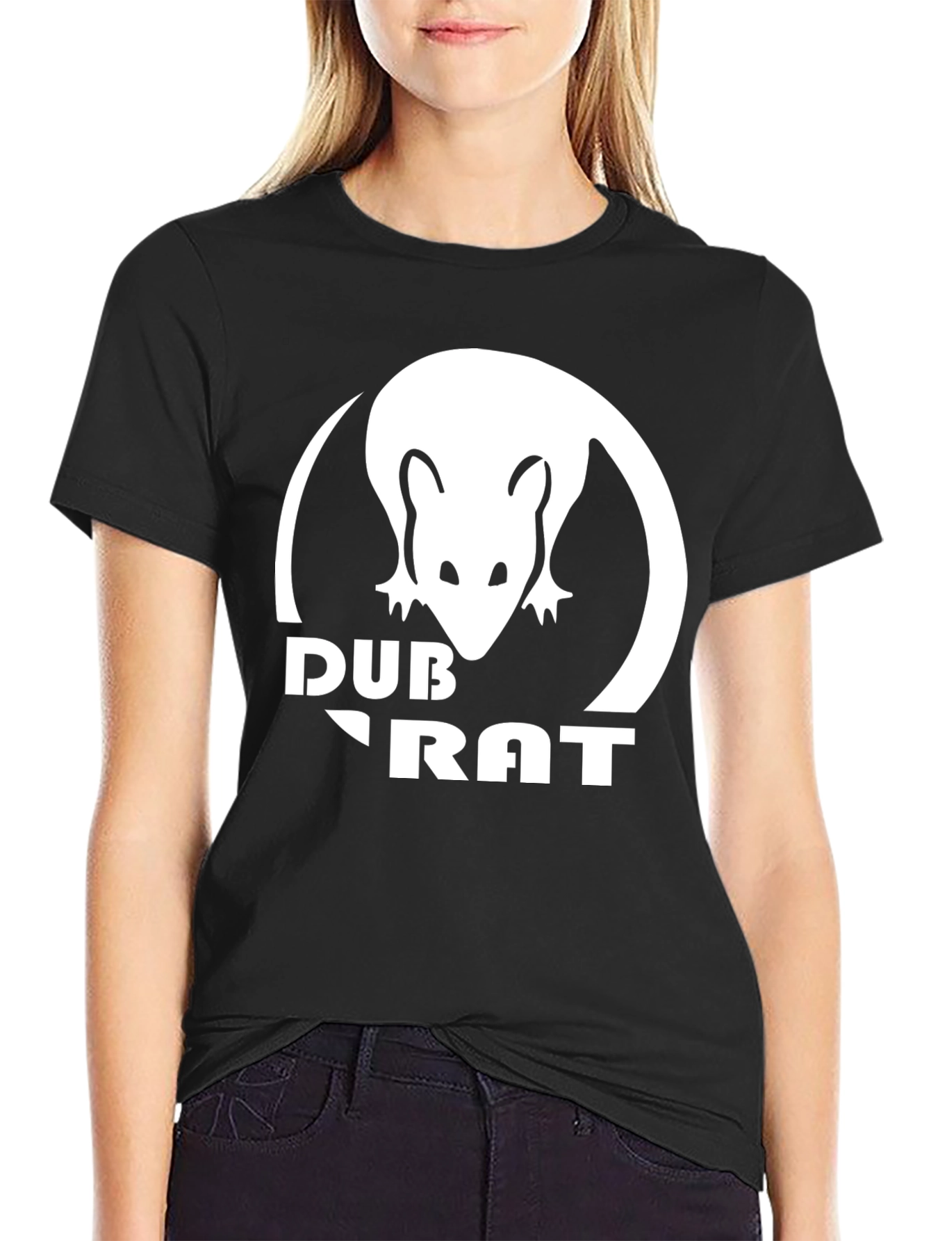 Dub Rat Graphic T-Shirt - Cool Animal Design
