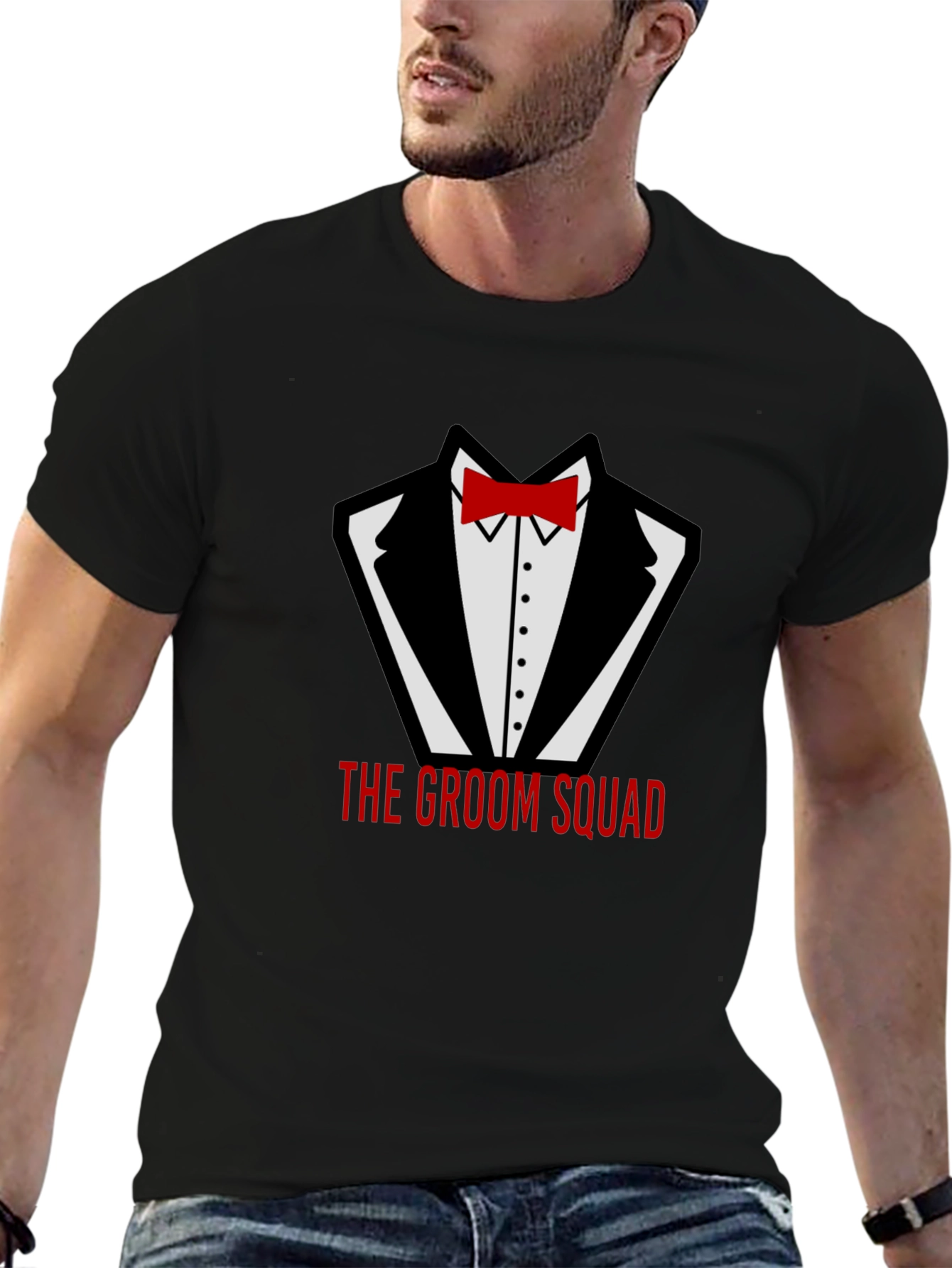 Groom Squad Tuxedo T-Shirt