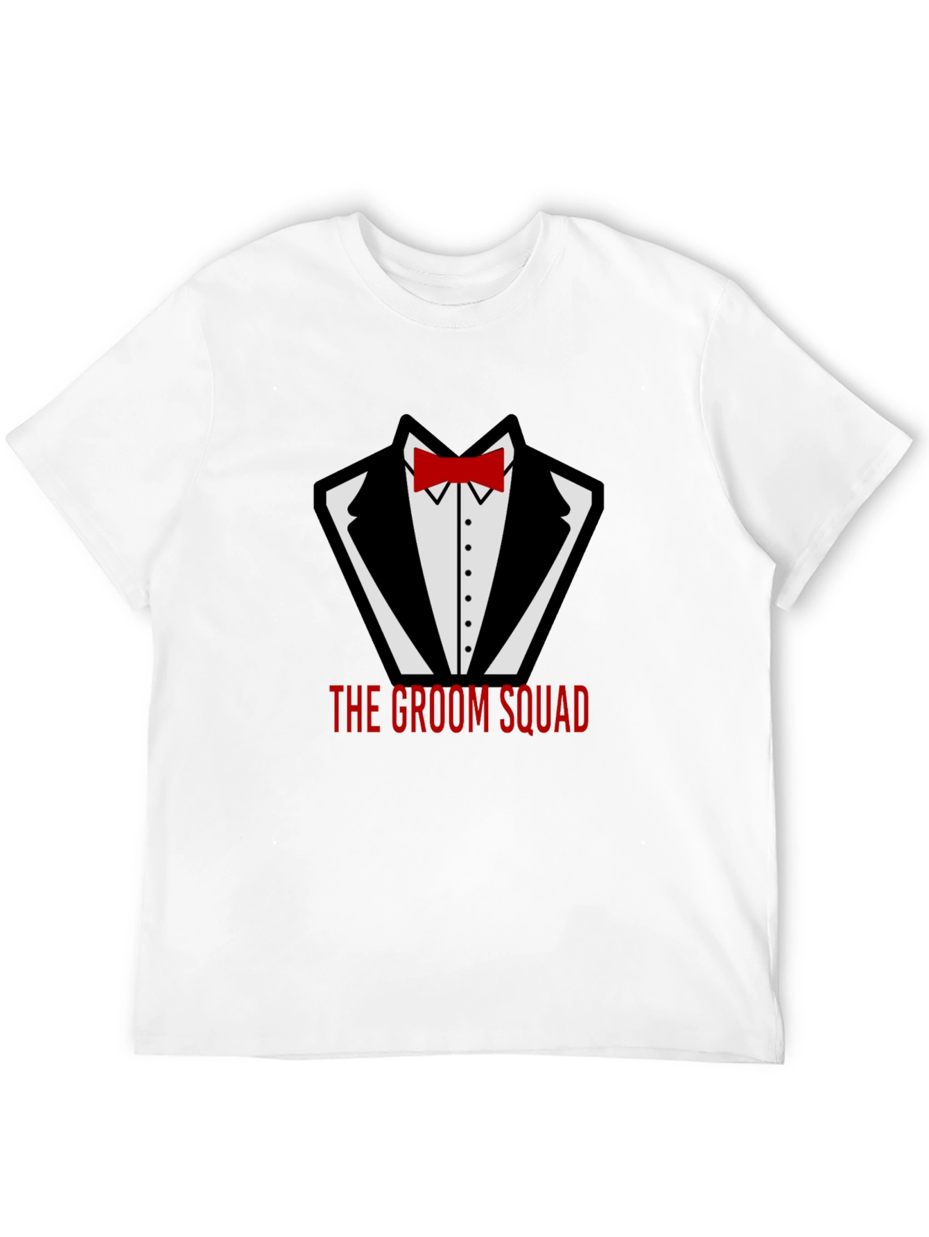 Groom Squad Tuxedo T-Shirt