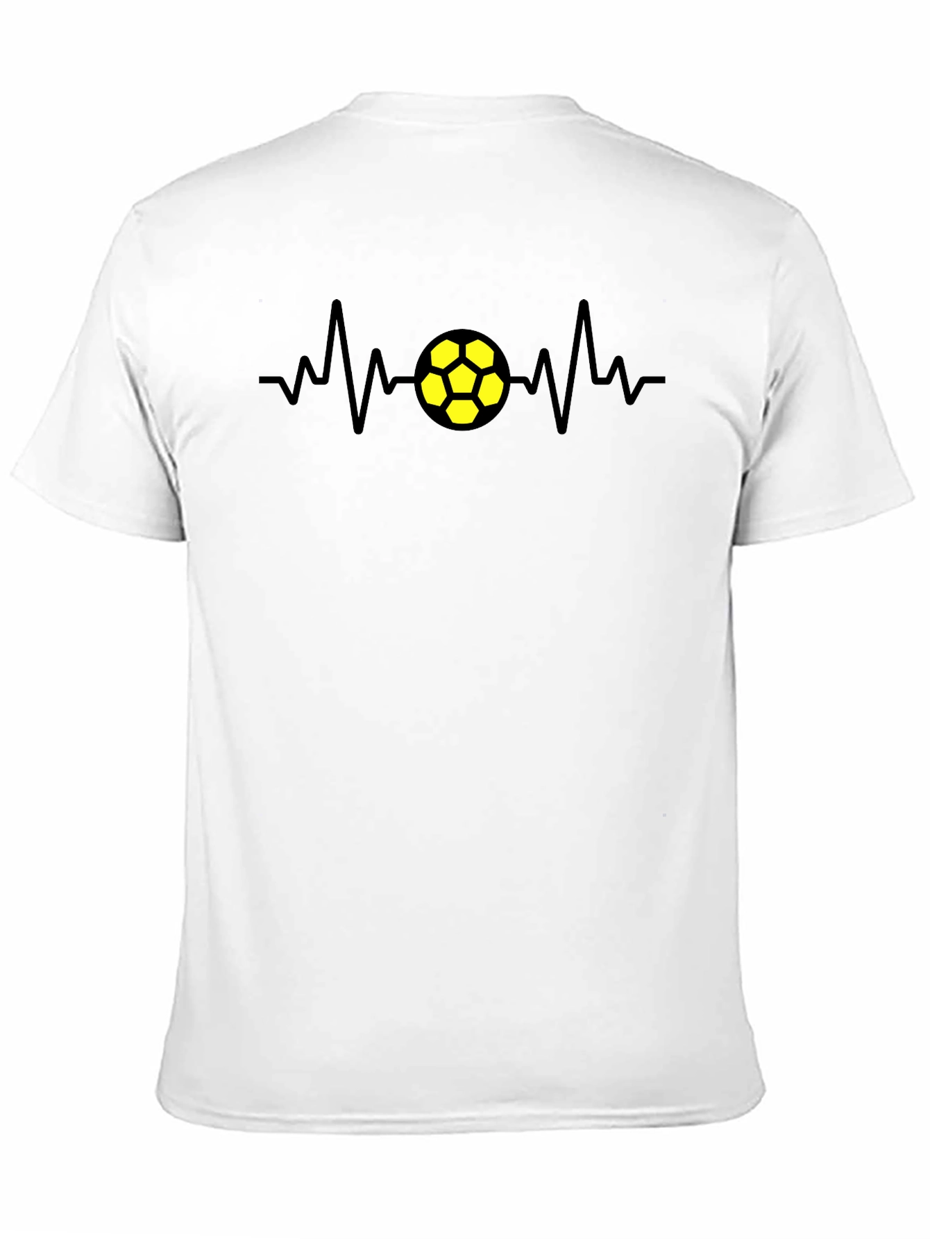 Soccer Heartbeat Graphic T-Shirt
