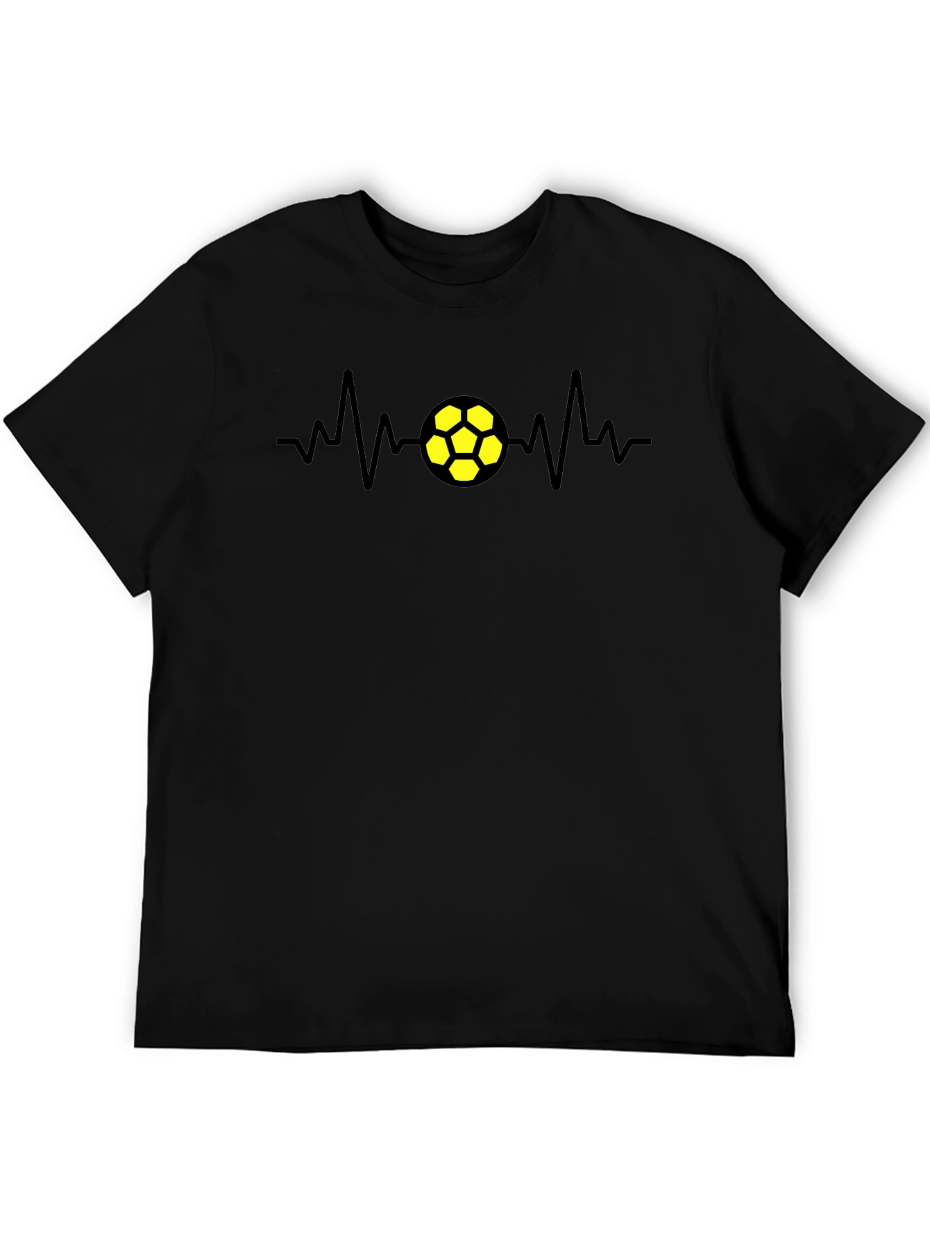 Soccer Heartbeat Graphic T-Shirt
