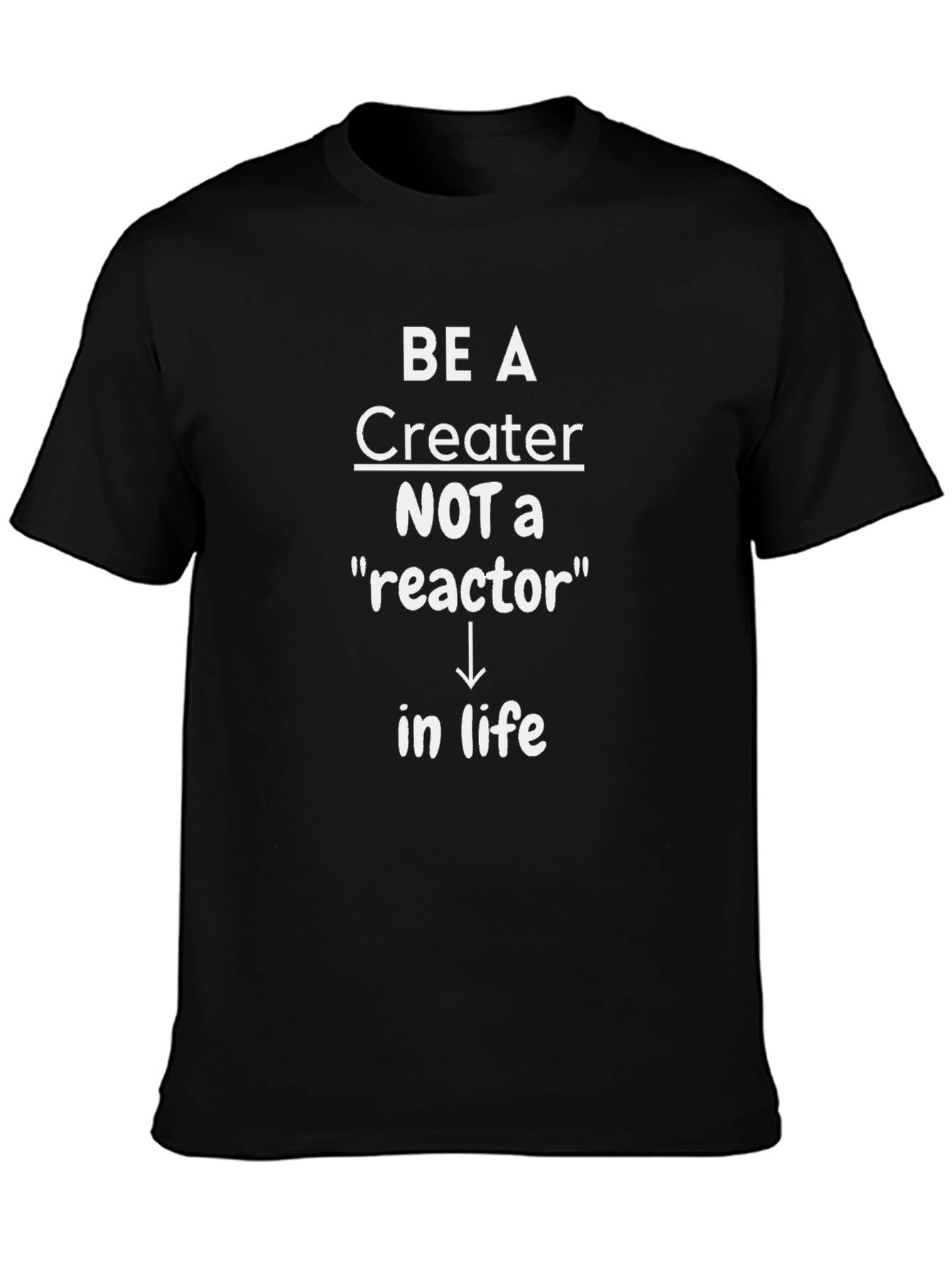 Be A Creator T-Shirt - Motivational Tee