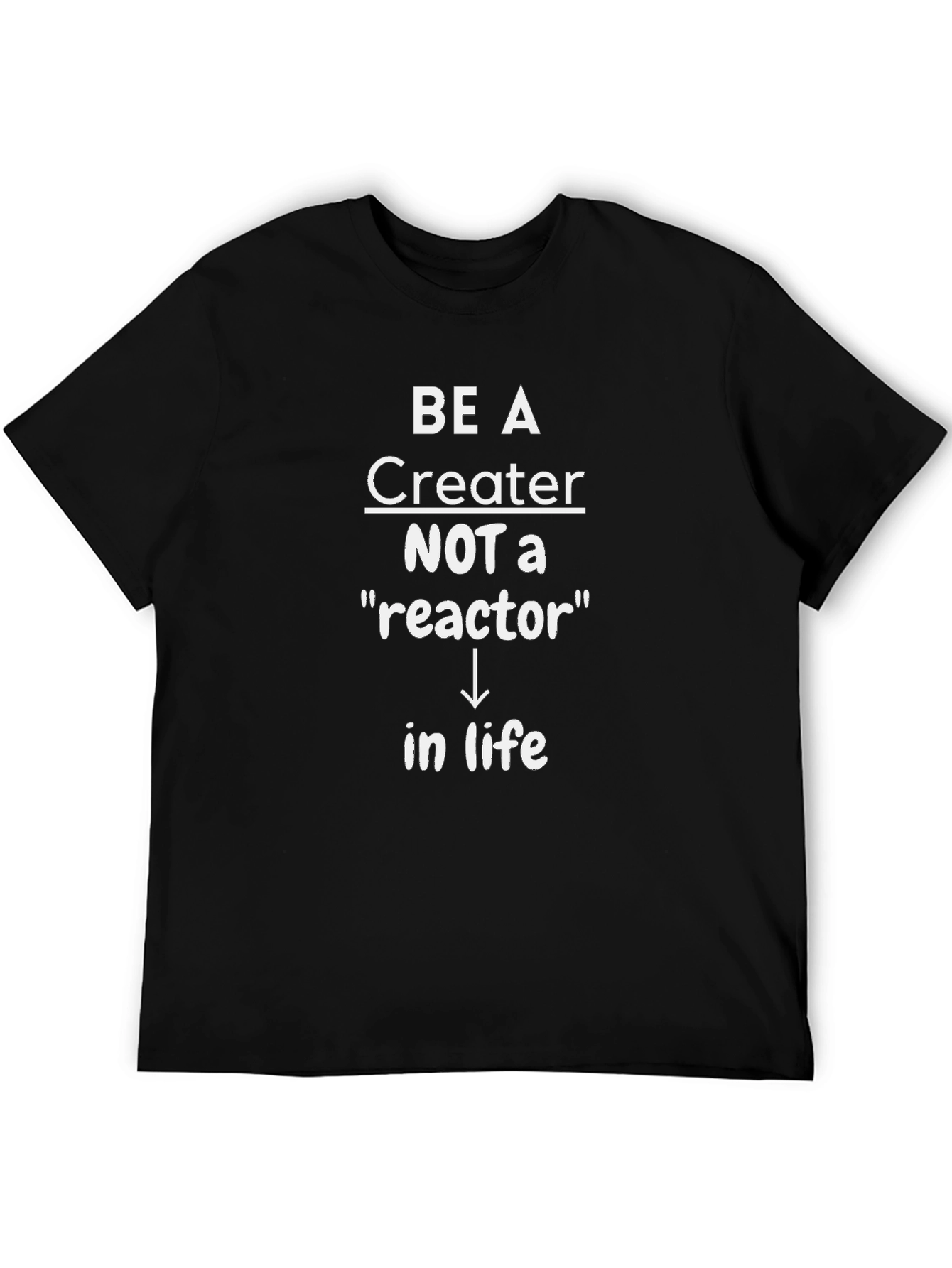 Be A Creator T-Shirt - Motivational Tee
