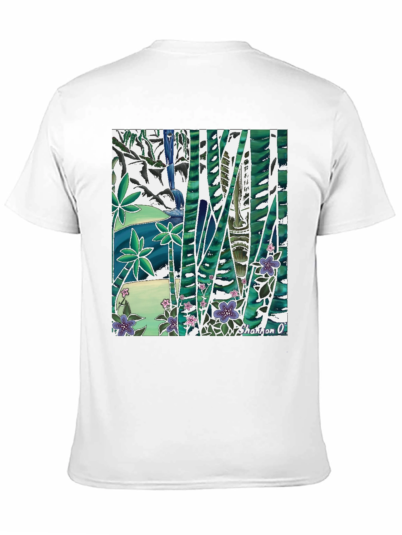 Nature Inspired Graphic Print T-Shirt