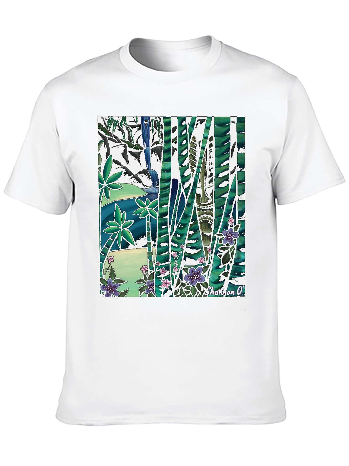 Nature Inspired Graphic Print T-Shirt