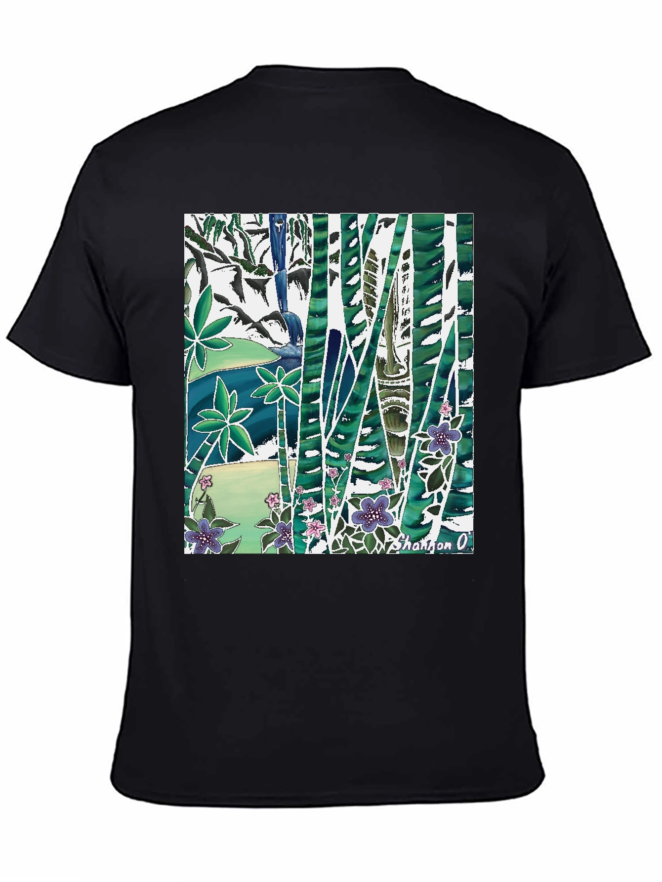 Nature Inspired Graphic Print T-Shirt