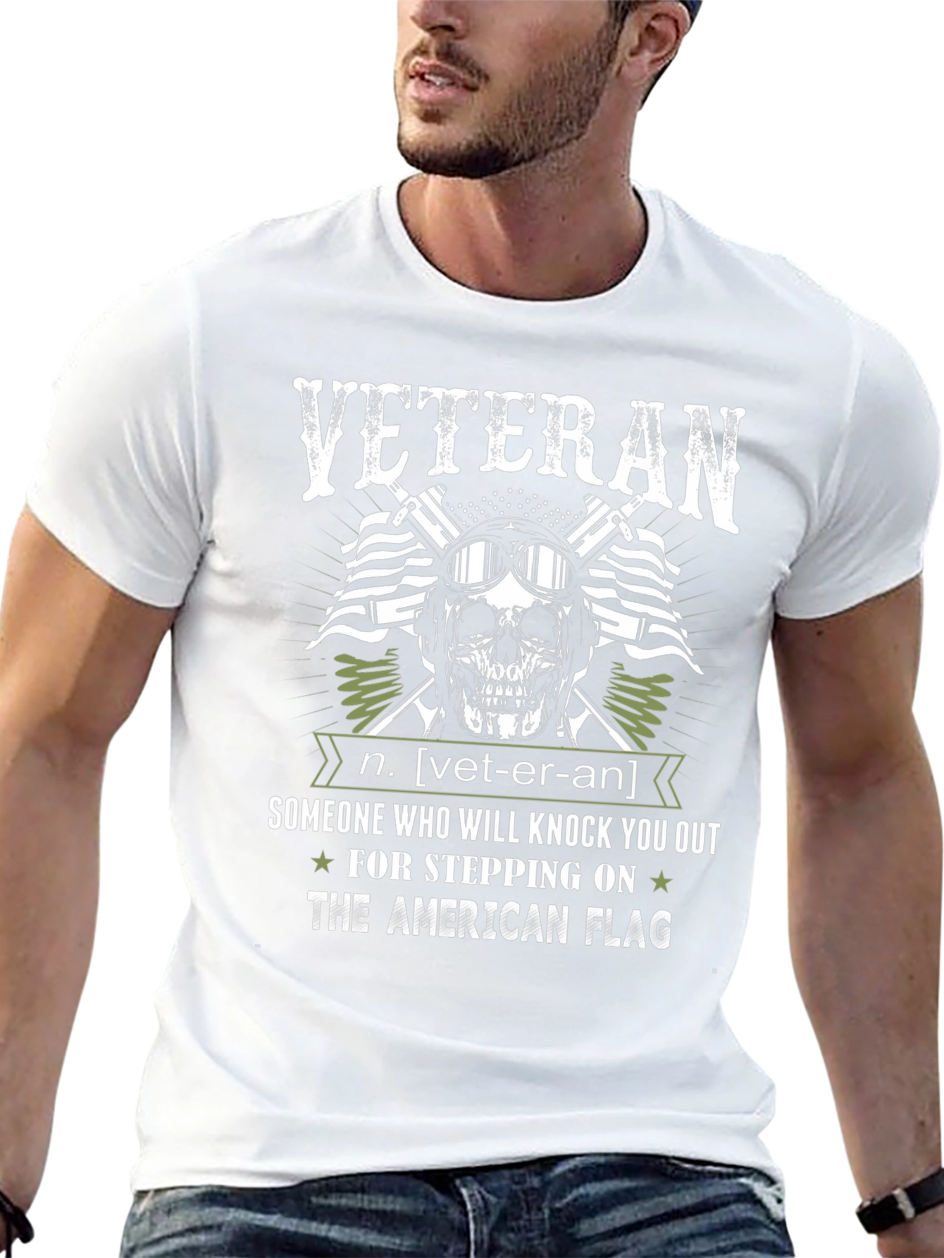 Veteran Definition Graphic T-Shirt