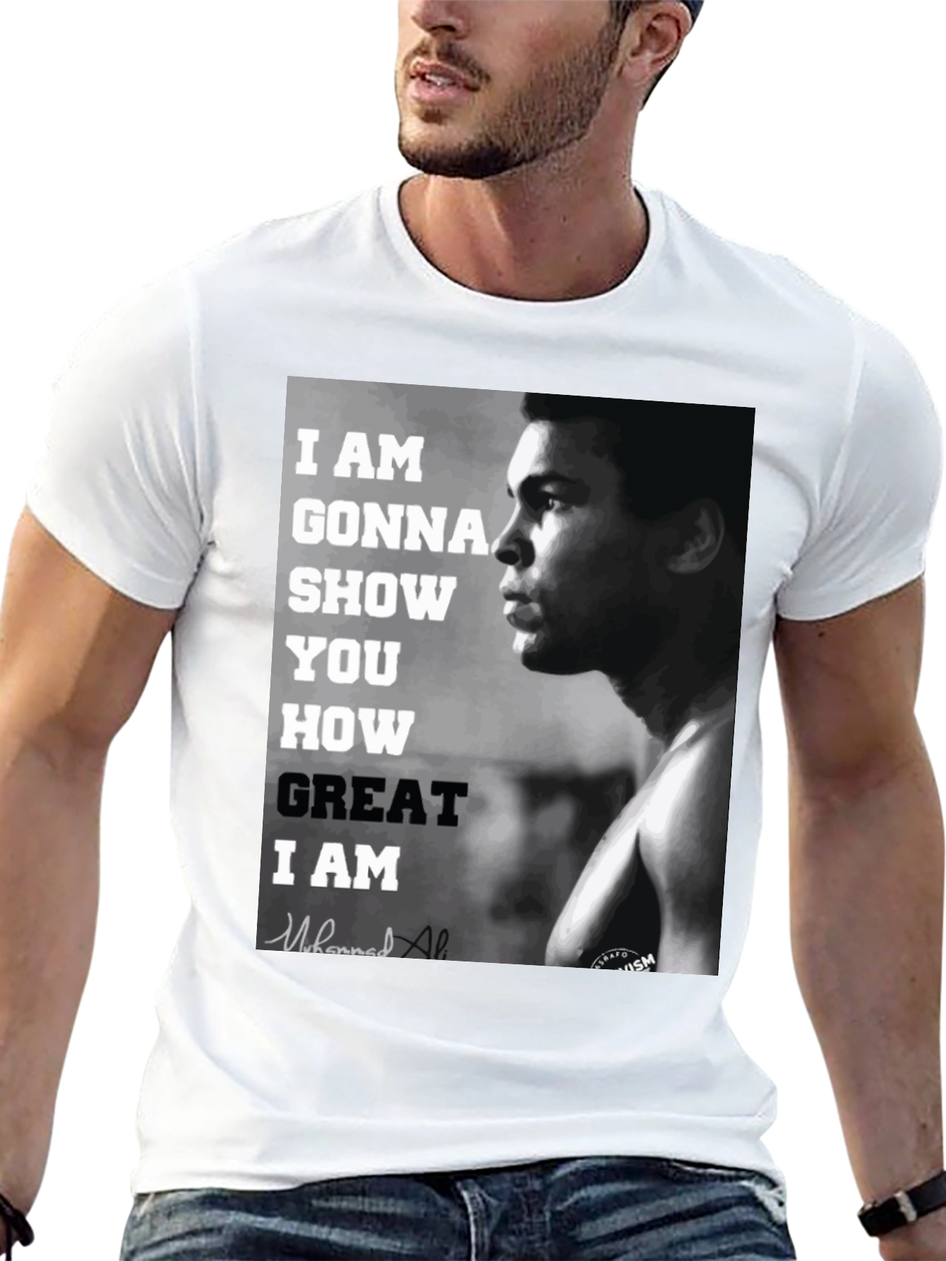 Muhammad Ali Graphic T-Shirt - Boxer Legend Tee